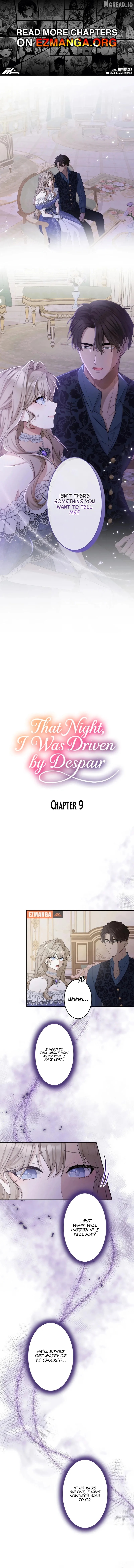 That Night, I Was Driven by Despair Chapter 9 - page 1