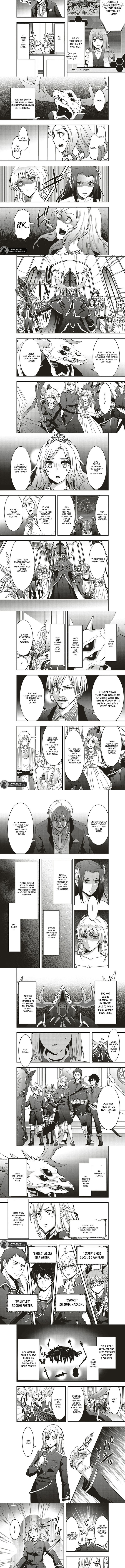 Sono Bouken-sha, Toriatsukai chuui. ~Shoutai wa Muteki no Geboku-tachi wo Suberu Isekai Saikyou no Madou-ou~ Chapter 12.1 - page 2