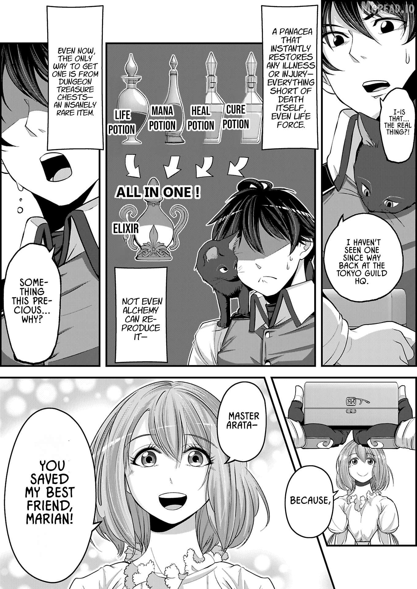 When Dungeons Appeared on Earth, Only I Gained Access to Another World: With a Unique Job System and My Cat Turned Divine Beast, I Dominate Both Worlds Chapter 6.2 - page 5
