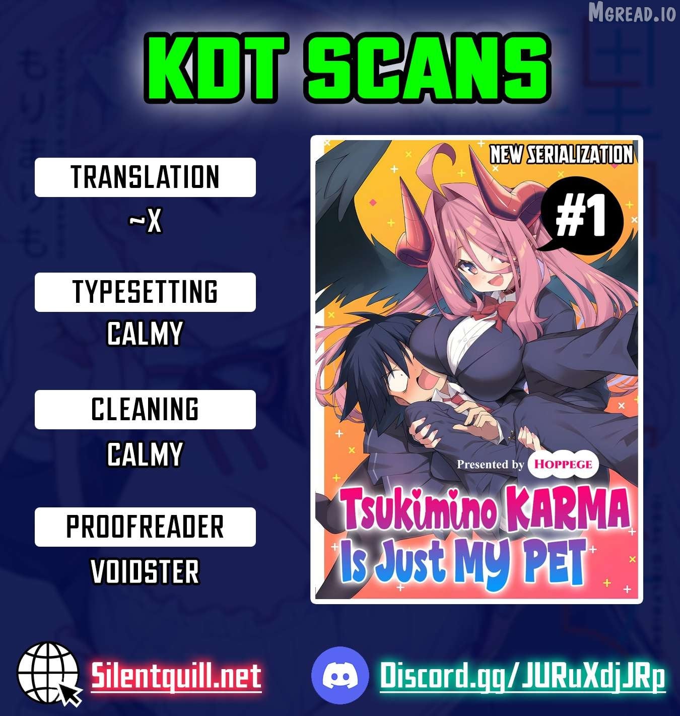 Tsukimino Karma wa Akumade Boku no Pet Nanoni Chapter 4 - page 1