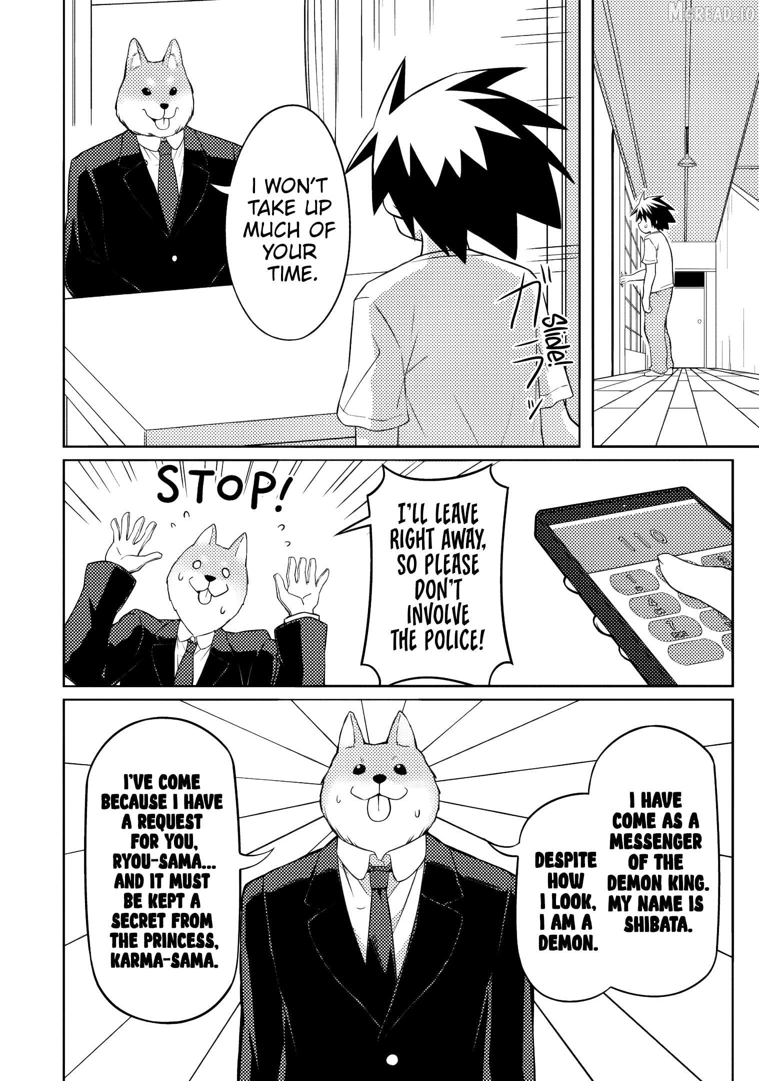 Tsukimino Karma wa Akumade Boku no Pet Nanoni Chapter 4 - page 5