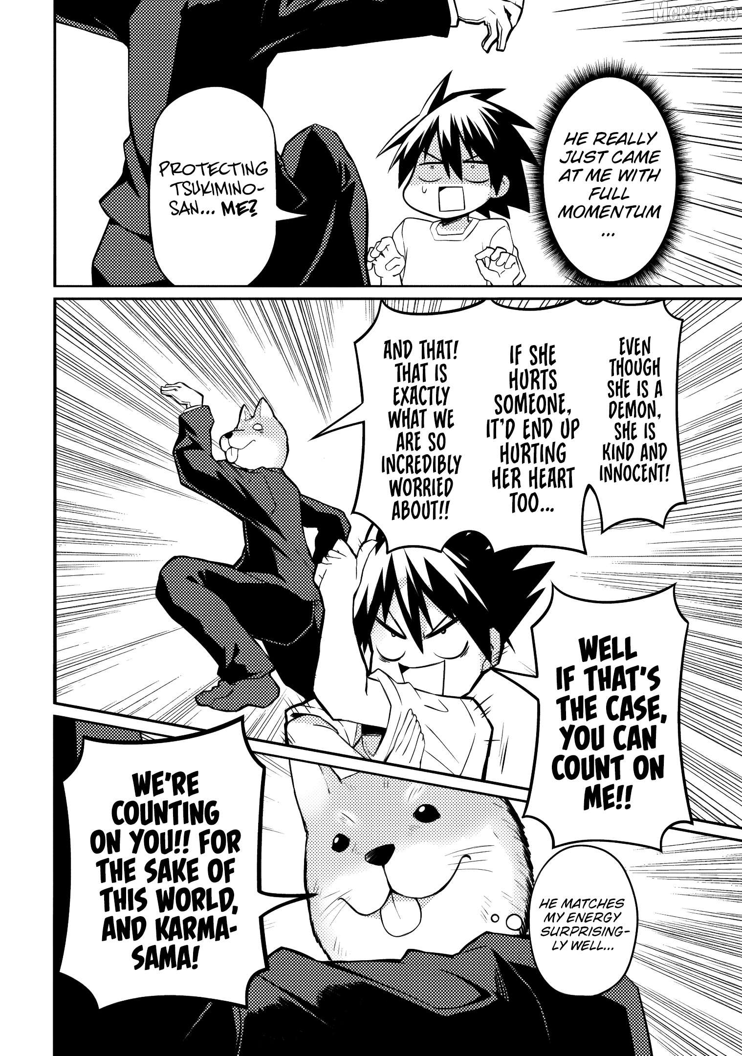 Tsukimino Karma wa Akumade Boku no Pet Nanoni Chapter 4 - page 9