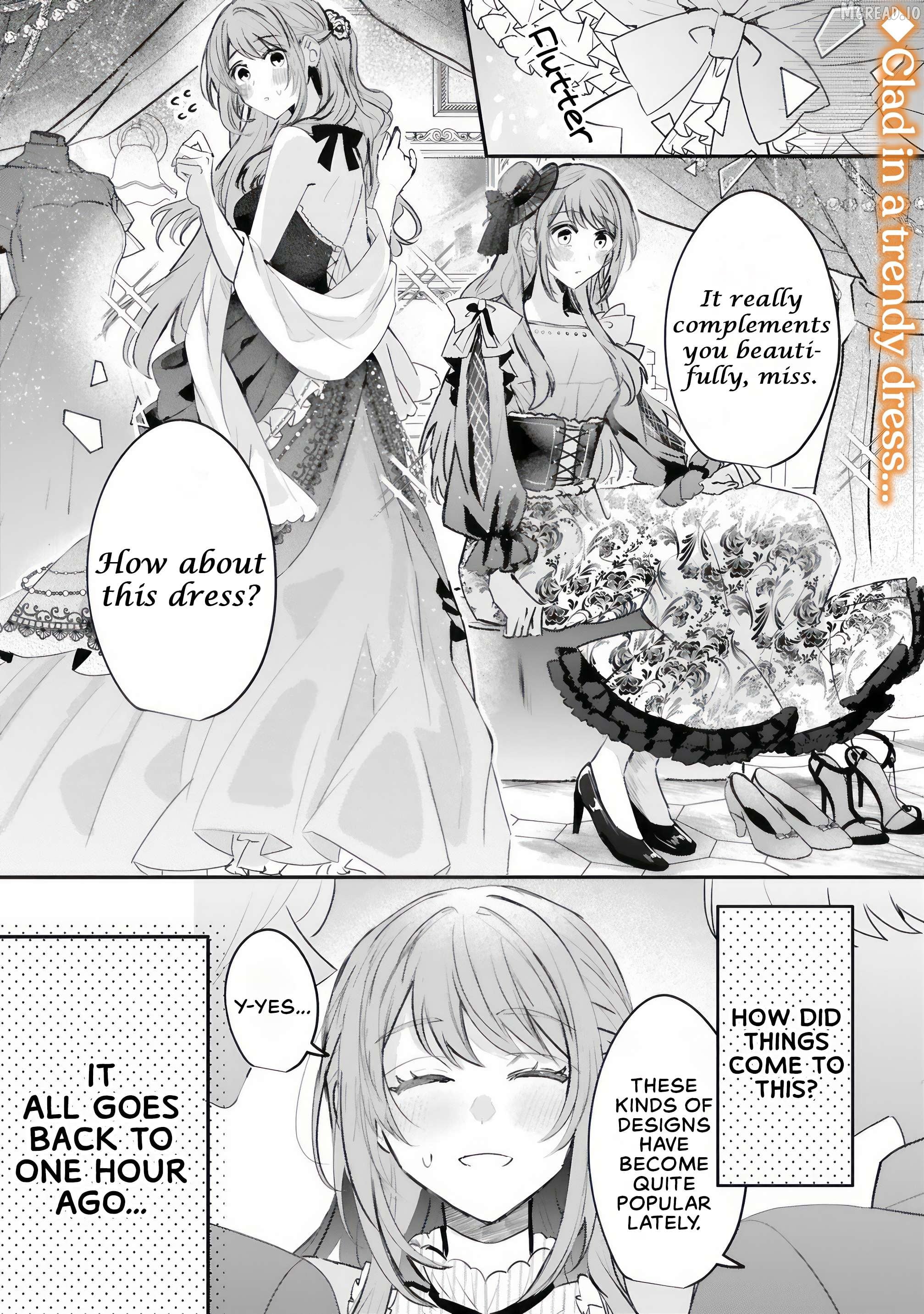 Renai Fushinna Reijou wa Reikoku Kishi-sama no Dekiai ni Kizukanai Chapter 2.1 - page 3