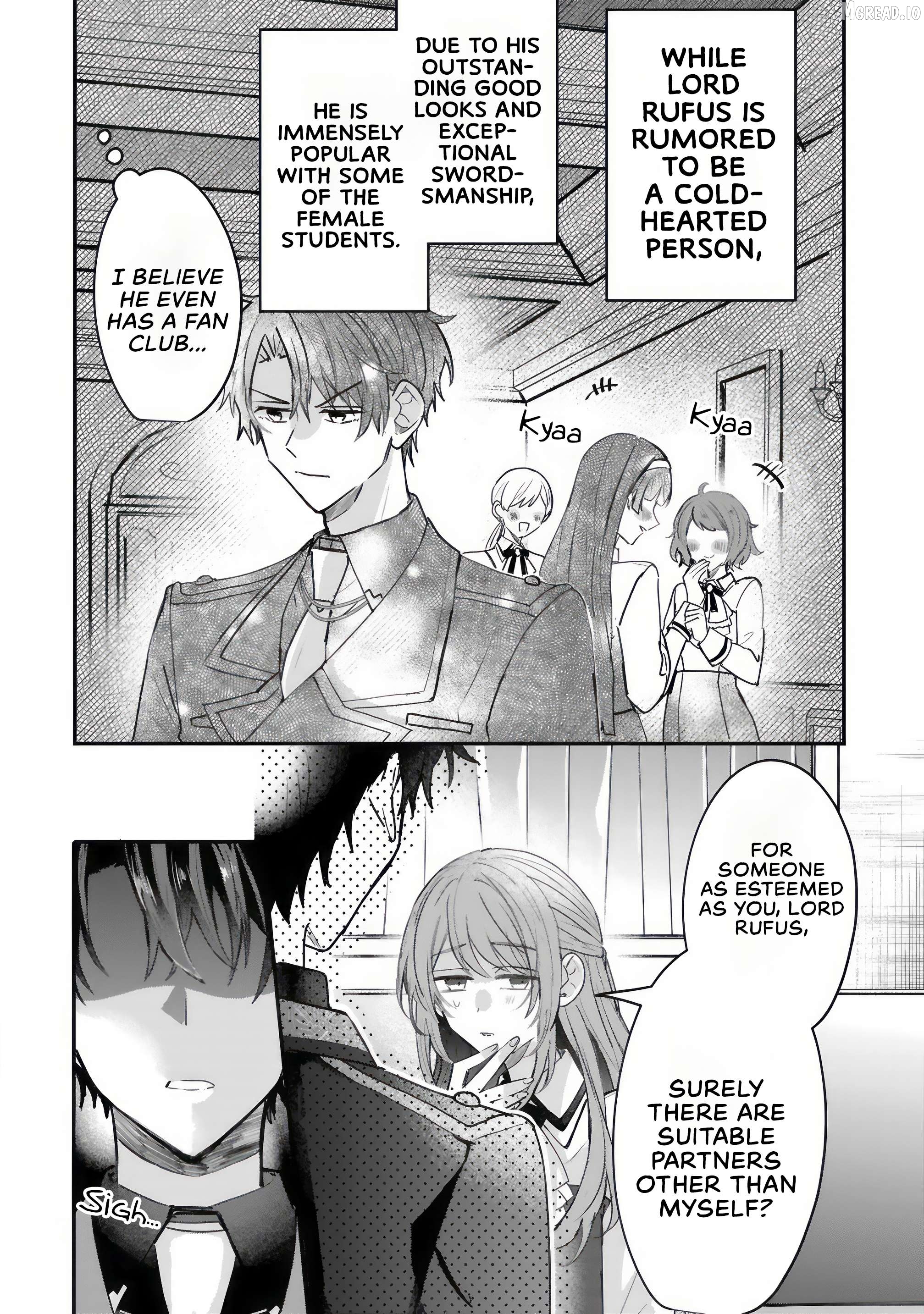 Renai Fushinna Reijou wa Reikoku Kishi-sama no Dekiai ni Kizukanai Chapter 2.1 - page 8
