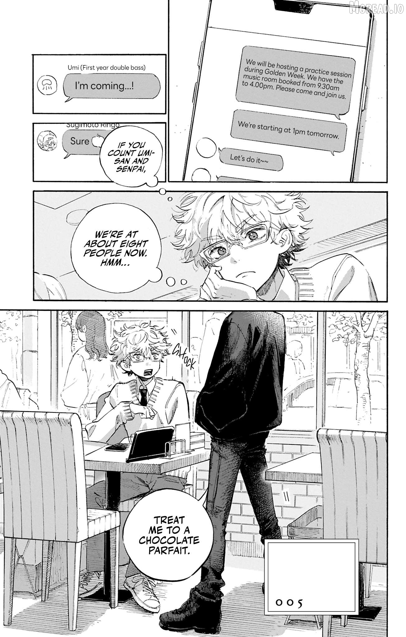 Ame to Umi Chapter 5 - page 1