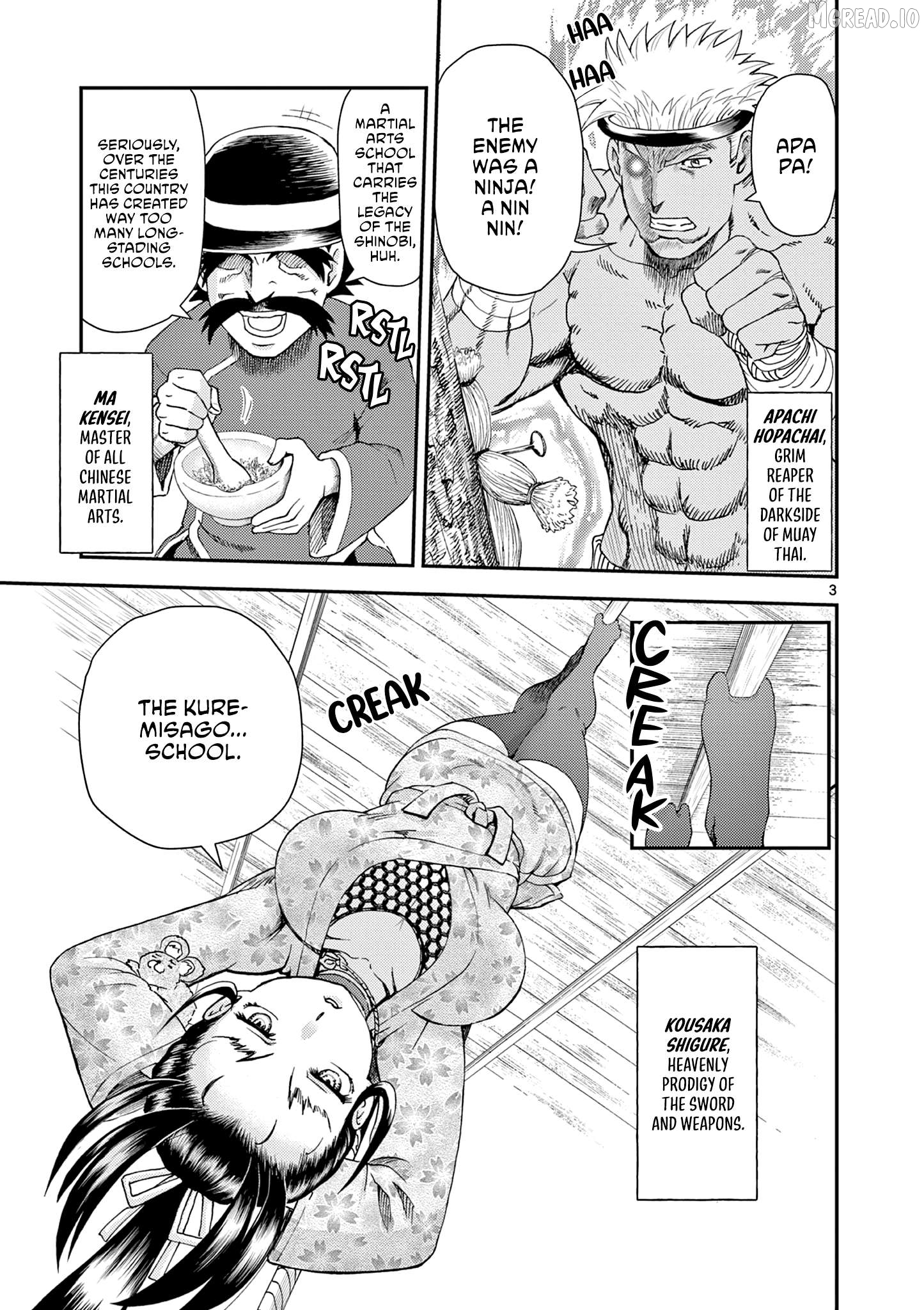 History's Strongest Disciple Kenichi 2: Masters Arc Chapter 6 - page 3
