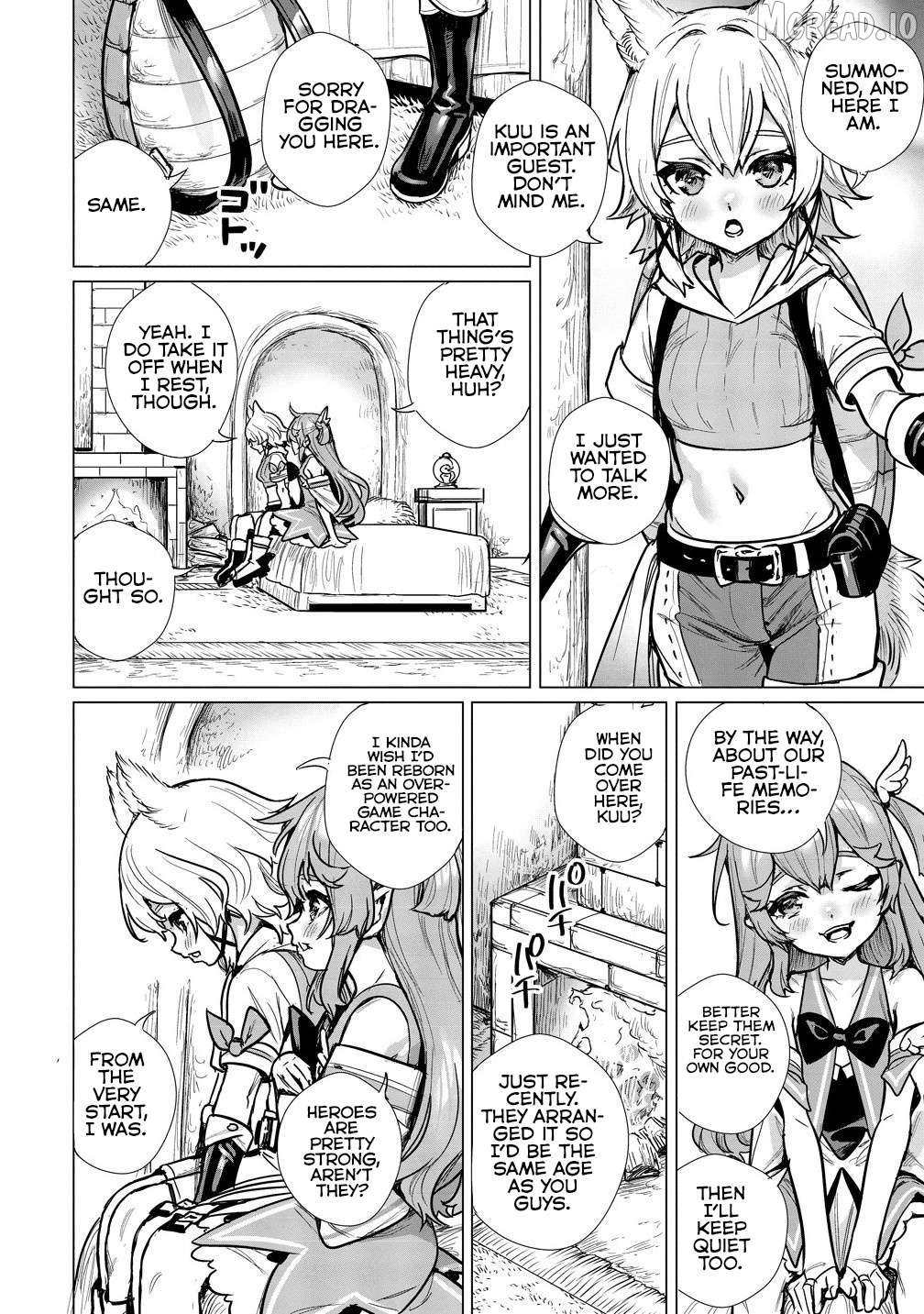 Watashi, Isekai de Seirei ni narimashita. Nandaka Saikyouppoikedo, Fuwafuwa Kiraku ni Ikitai to omoimasu Chapter 10.2 - page 3