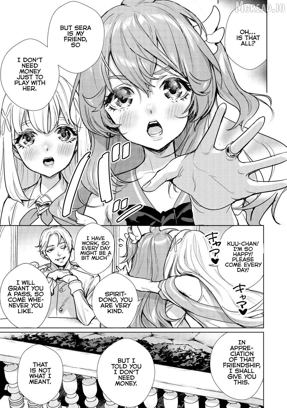 Watashi, Isekai de Seirei ni narimashita. Nandaka Saikyouppoikedo, Fuwafuwa Kiraku ni Ikitai to omoimasu Chapter 3.1 - page 10