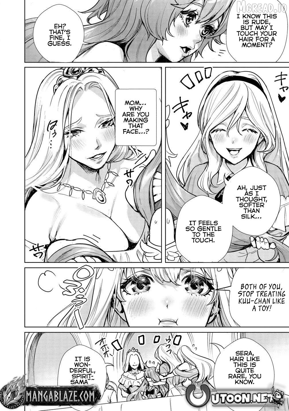 Watashi, Isekai de Seirei ni narimashita. Nandaka Saikyouppoikedo, Fuwafuwa Kiraku ni Ikitai to omoimasu Chapter 3.1 - page 5