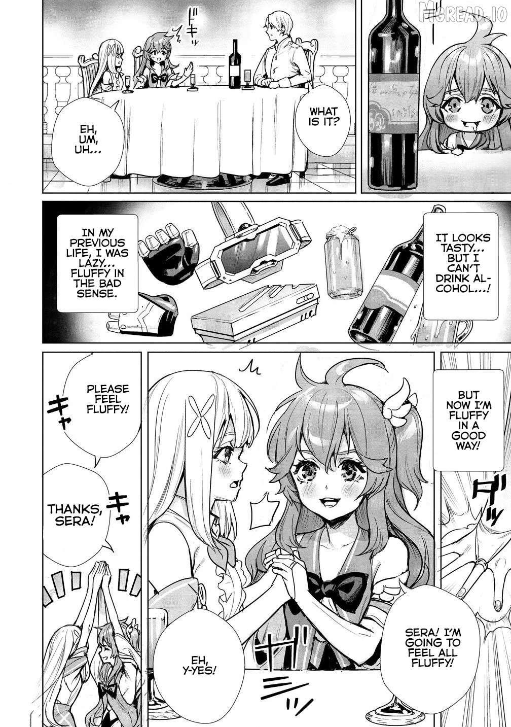Watashi, Isekai de Seirei ni narimashita. Nandaka Saikyouppoikedo, Fuwafuwa Kiraku ni Ikitai to omoimasu Chapter 3.1 - page 7