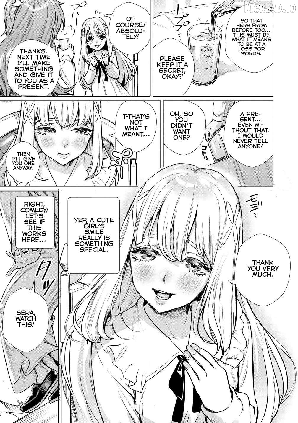 Watashi, Isekai de Seirei ni narimashita. Nandaka Saikyouppoikedo, Fuwafuwa Kiraku ni Ikitai to omoimasu Chapter 3.2 - page 6