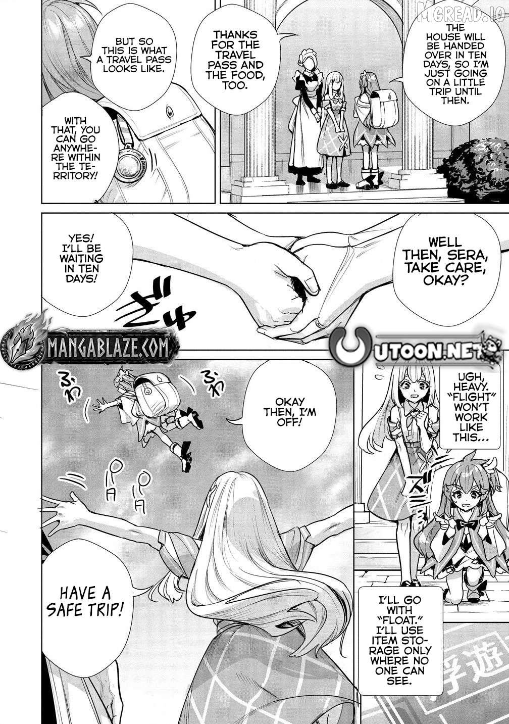 Watashi, Isekai de Seirei ni narimashita. Nandaka Saikyouppoikedo, Fuwafuwa Kiraku ni Ikitai to omoimasu Chapter 3.2 - page 9