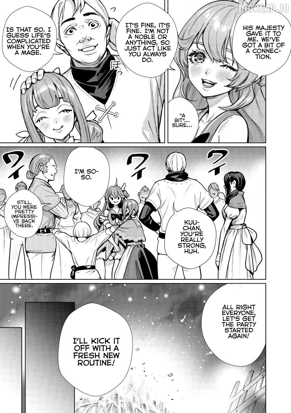 Watashi, Isekai de Seirei ni narimashita. Nandaka Saikyouppoikedo, Fuwafuwa Kiraku ni Ikitai to omoimasu Chapter 4.2 - page 12