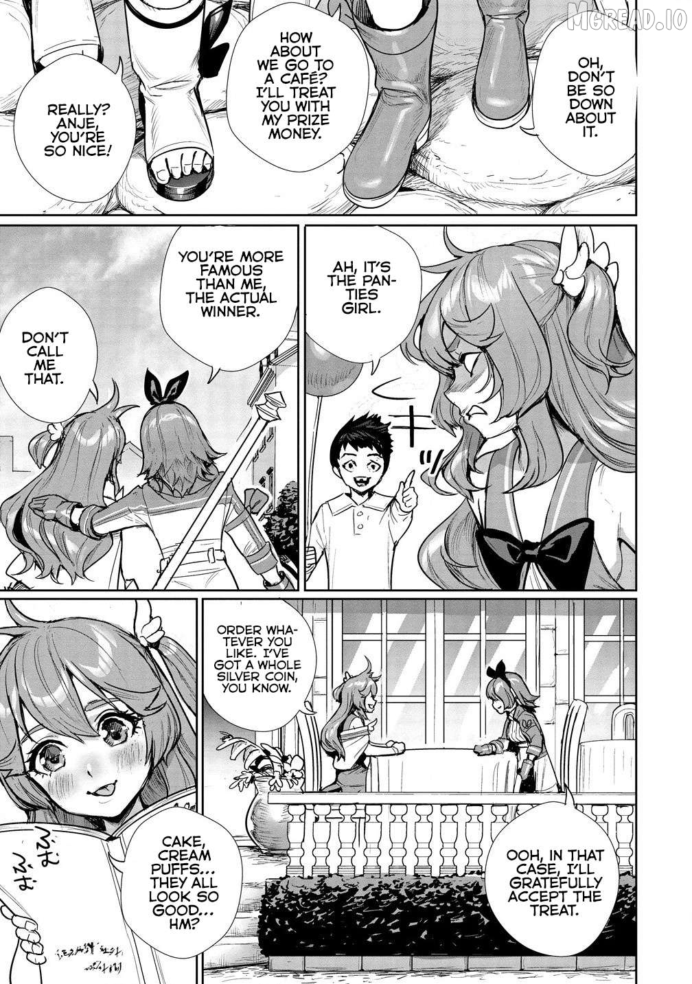 Watashi, Isekai de Seirei ni narimashita. Nandaka Saikyouppoikedo, Fuwafuwa Kiraku ni Ikitai to omoimasu Chapter 5.2 - page 3