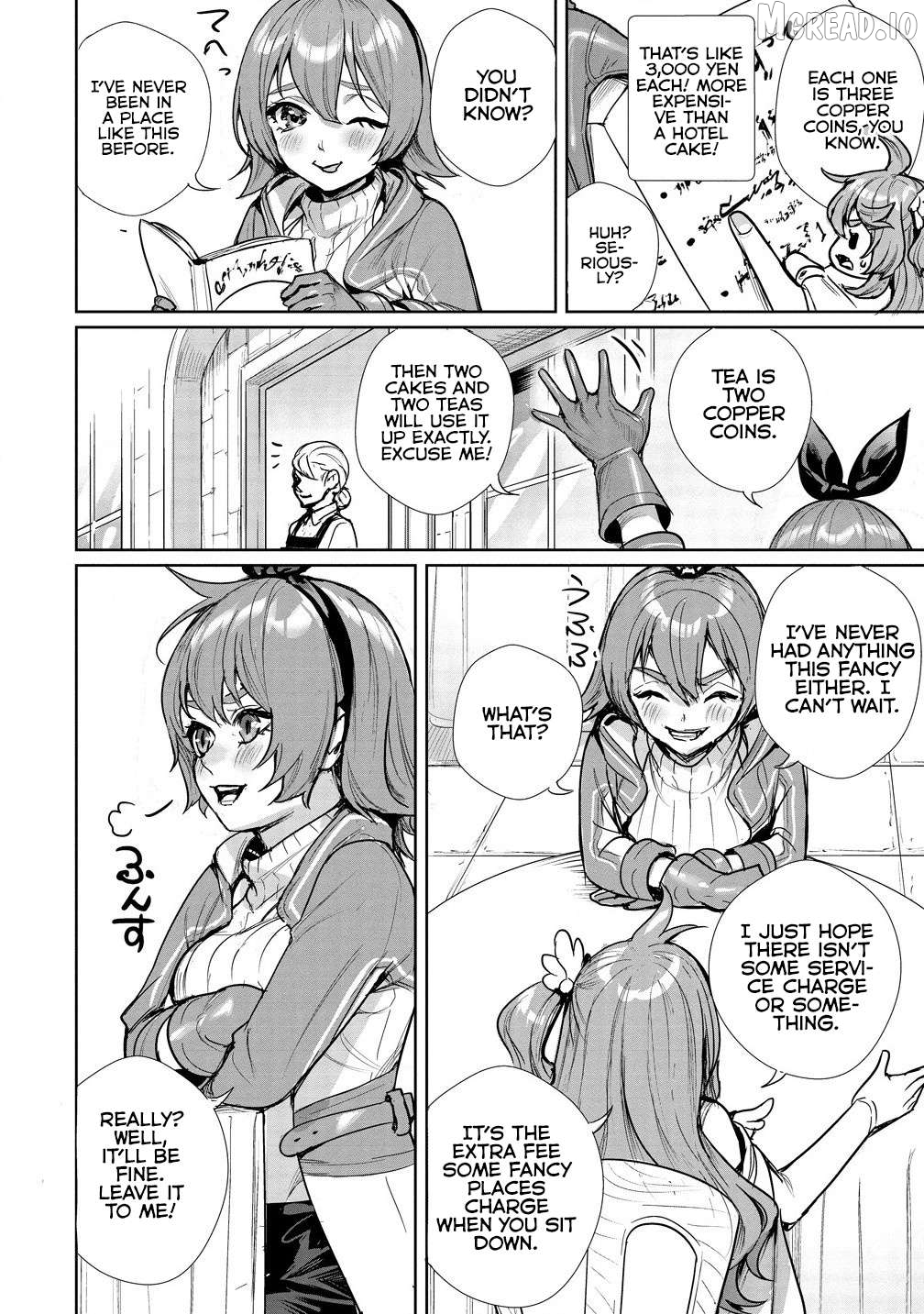 Watashi, Isekai de Seirei ni narimashita. Nandaka Saikyouppoikedo, Fuwafuwa Kiraku ni Ikitai to omoimasu Chapter 5.2 - page 4