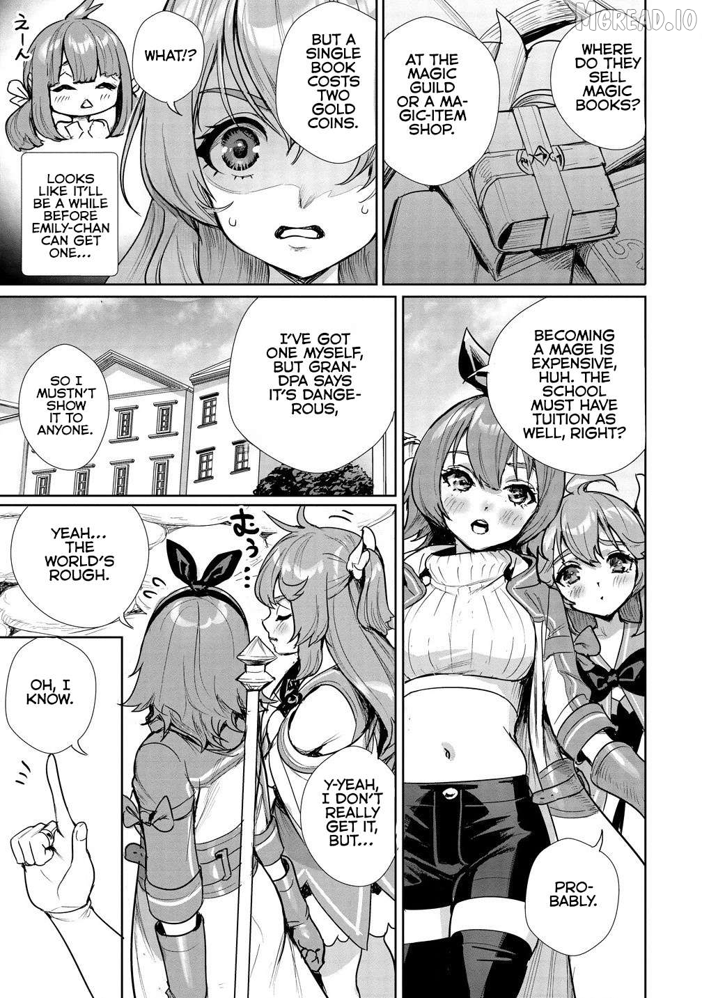 Watashi, Isekai de Seirei ni narimashita. Nandaka Saikyouppoikedo, Fuwafuwa Kiraku ni Ikitai to omoimasu Chapter 5.2 - page 7