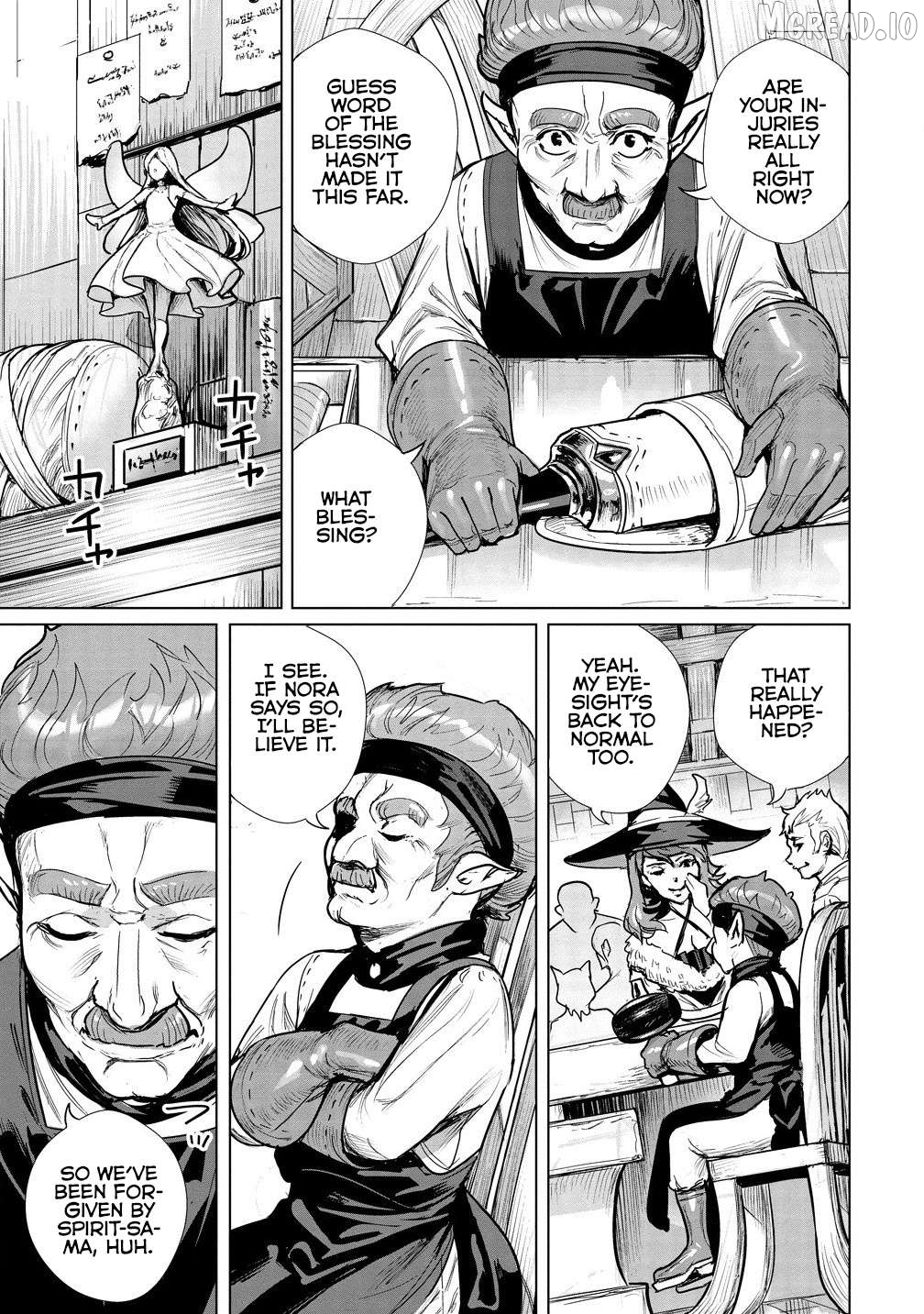 Watashi, Isekai de Seirei ni narimashita. Nandaka Saikyouppoikedo, Fuwafuwa Kiraku ni Ikitai to omoimasu Chapter 6.1 - page 16