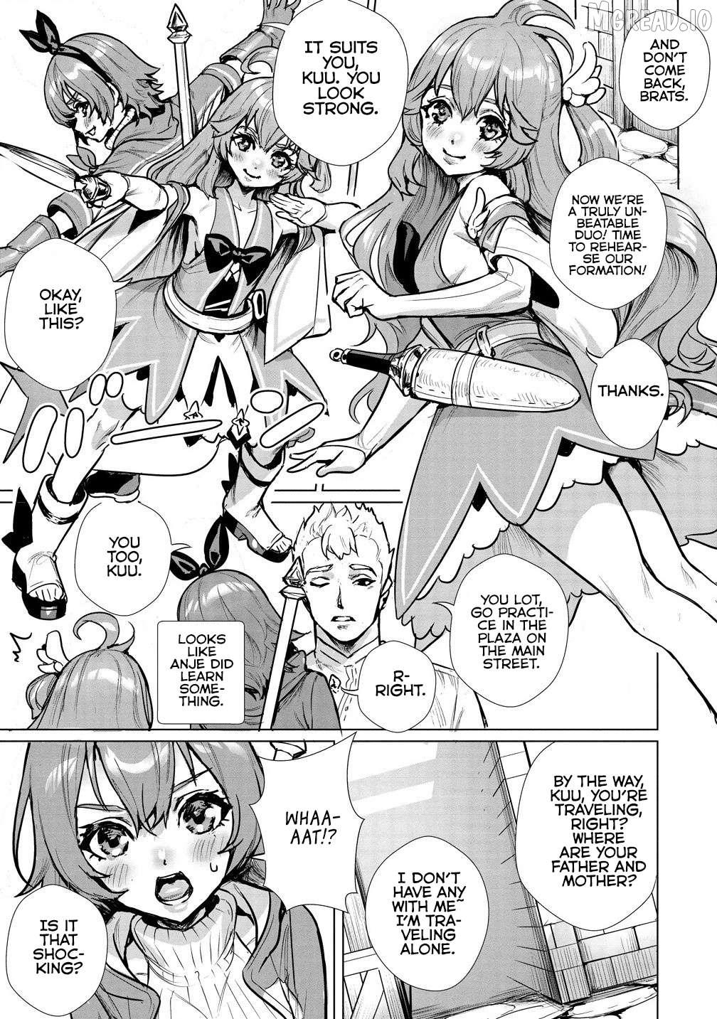 Watashi, Isekai de Seirei ni narimashita. Nandaka Saikyouppoikedo, Fuwafuwa Kiraku ni Ikitai to omoimasu Chapter 6.1 - page 18
