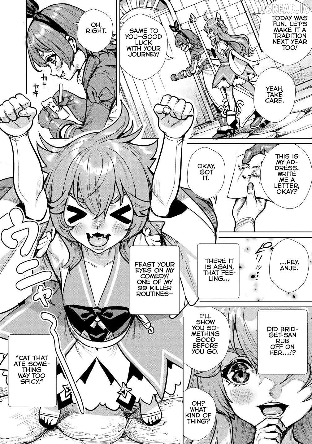 Watashi, Isekai de Seirei ni narimashita. Nandaka Saikyouppoikedo, Fuwafuwa Kiraku ni Ikitai to omoimasu Chapter 6.2 - page 3
