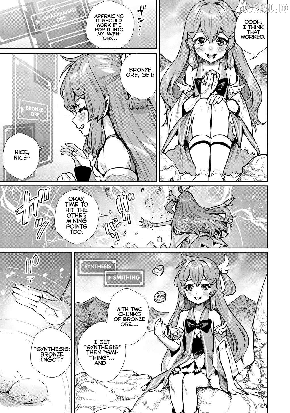 Watashi, Isekai de Seirei ni narimashita. Nandaka Saikyouppoikedo, Fuwafuwa Kiraku ni Ikitai to omoimasu Chapter 9.1 - page 4