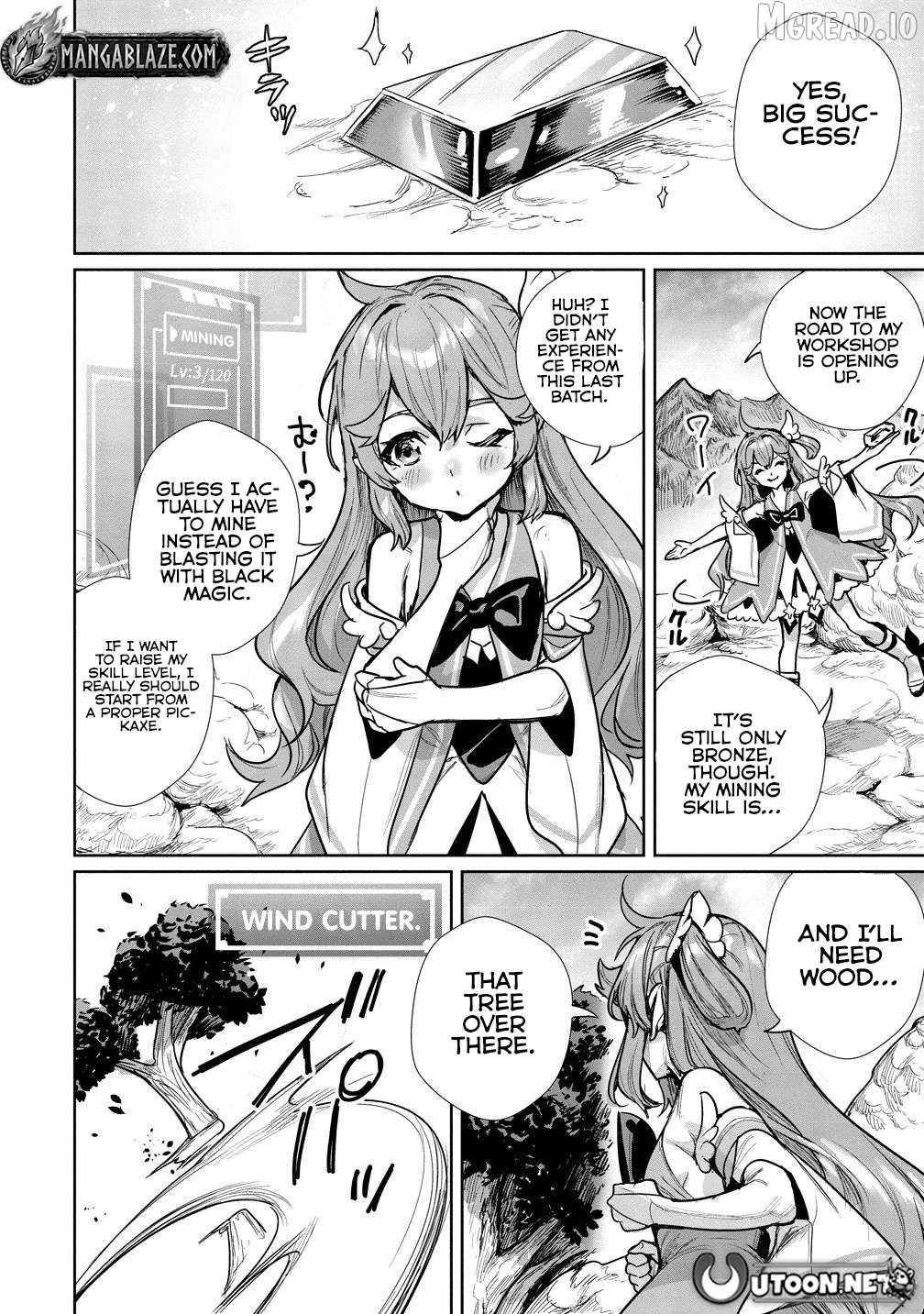 Watashi, Isekai de Seirei ni narimashita. Nandaka Saikyouppoikedo, Fuwafuwa Kiraku ni Ikitai to omoimasu Chapter 9.1 - page 5