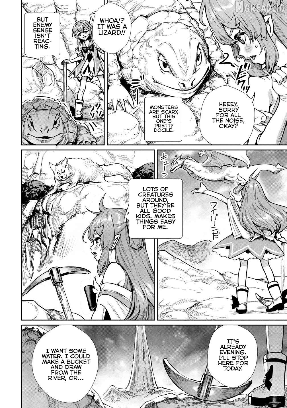 Watashi, Isekai de Seirei ni narimashita. Nandaka Saikyouppoikedo, Fuwafuwa Kiraku ni Ikitai to omoimasu Chapter 9.1 - page 7