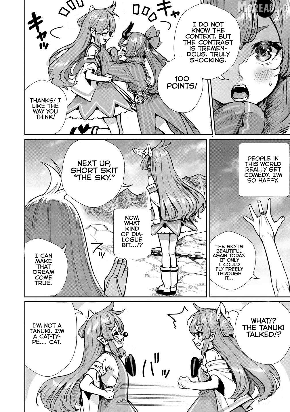 Watashi, Isekai de Seirei ni narimashita. Nandaka Saikyouppoikedo, Fuwafuwa Kiraku ni Ikitai to omoimasu Chapter 9.2 - page 4