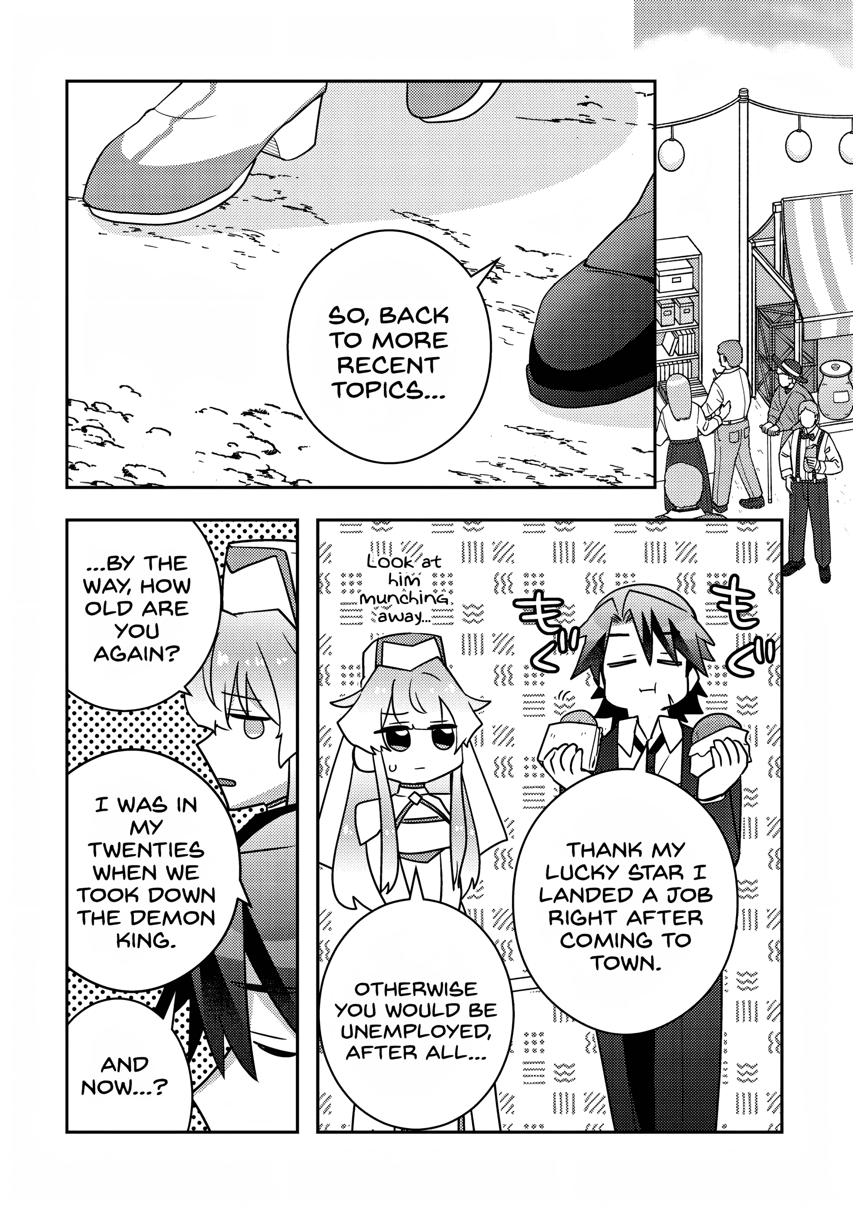 Moto Eiyuu wa Daitokai Saikyou no Benriya-san Chapter 3 - page 12