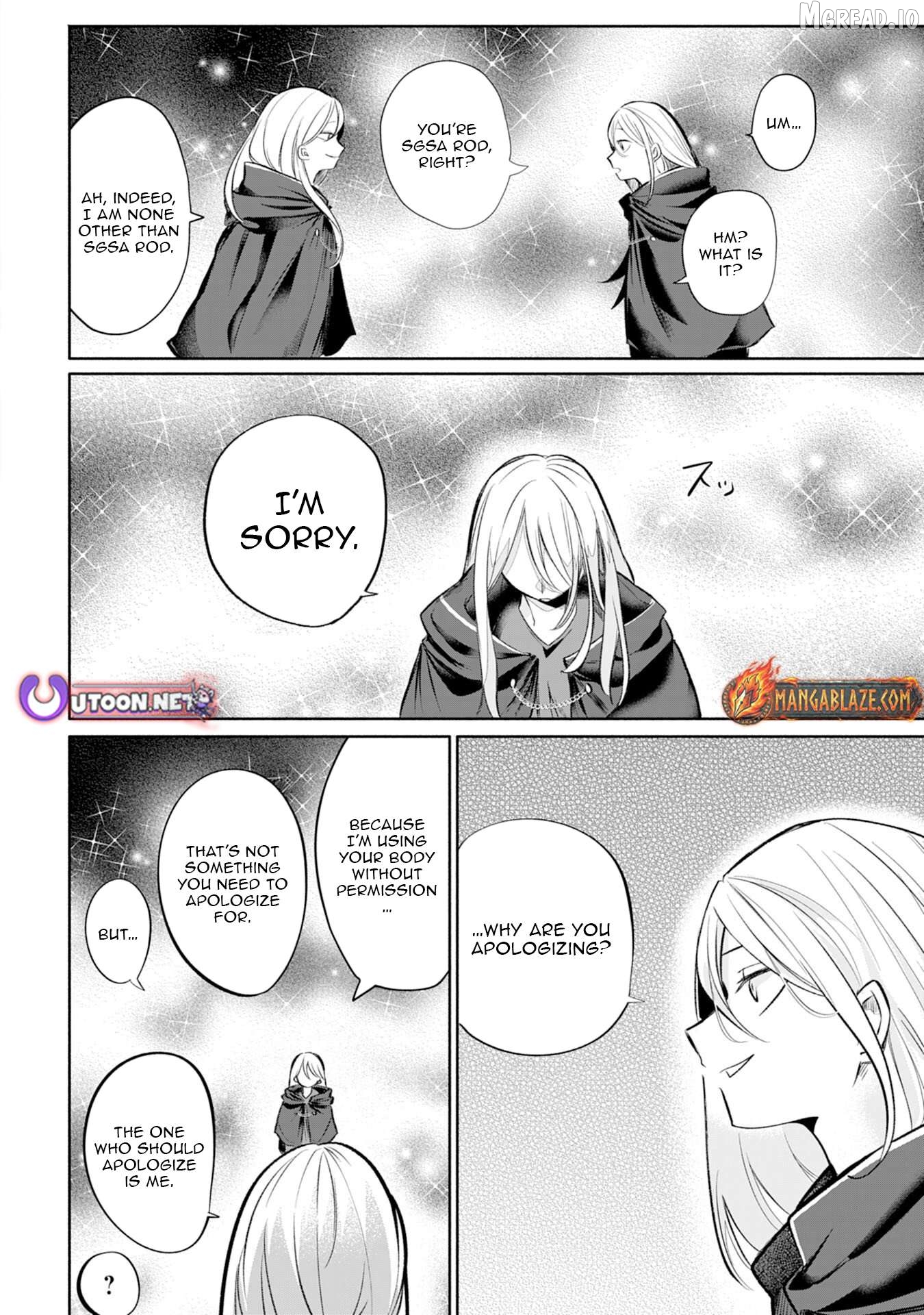 Majutsushi wa Shindeita. Chapter 3 - page 21