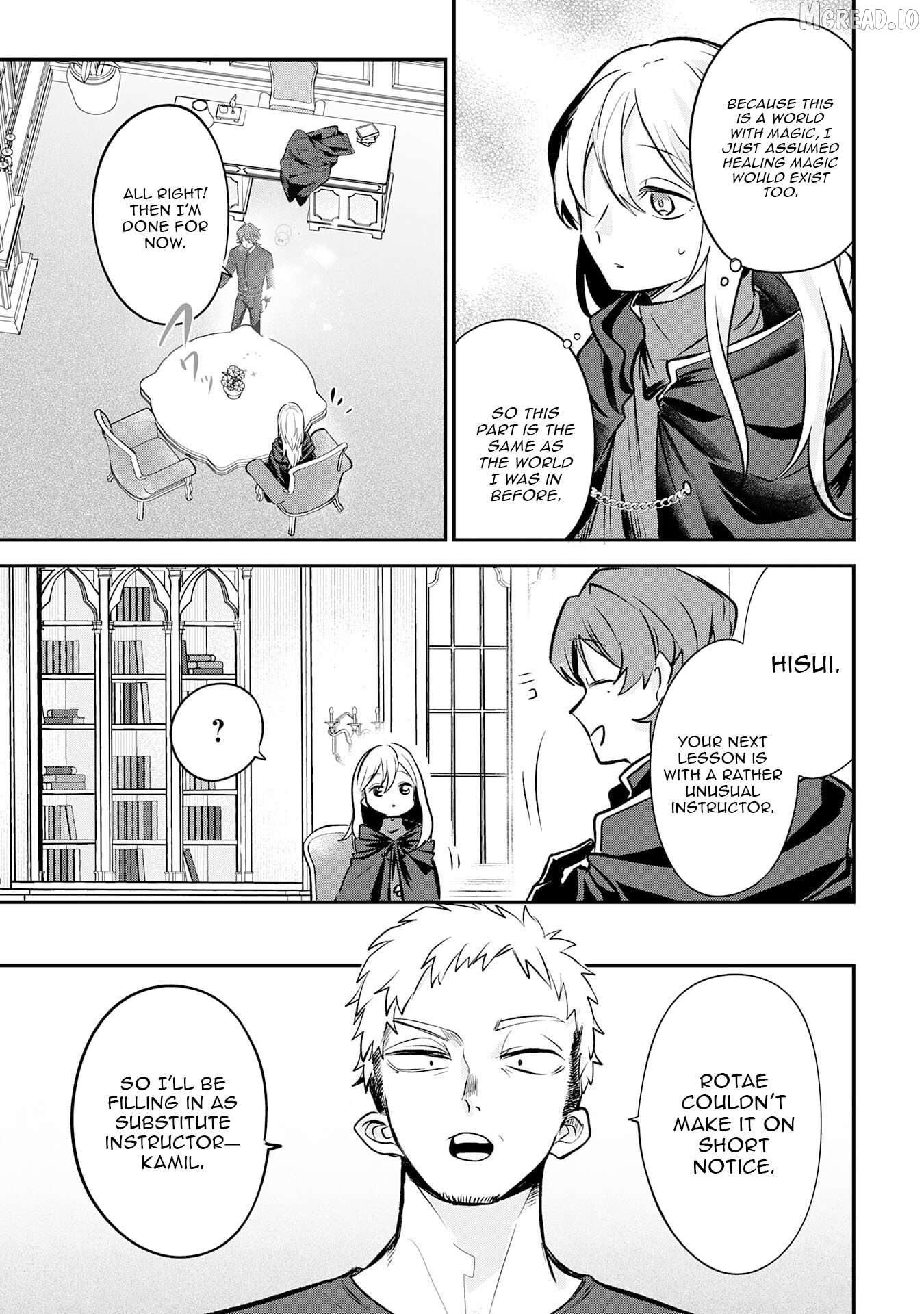 Majutsushi wa Shindeita. Chapter 4 - page 10