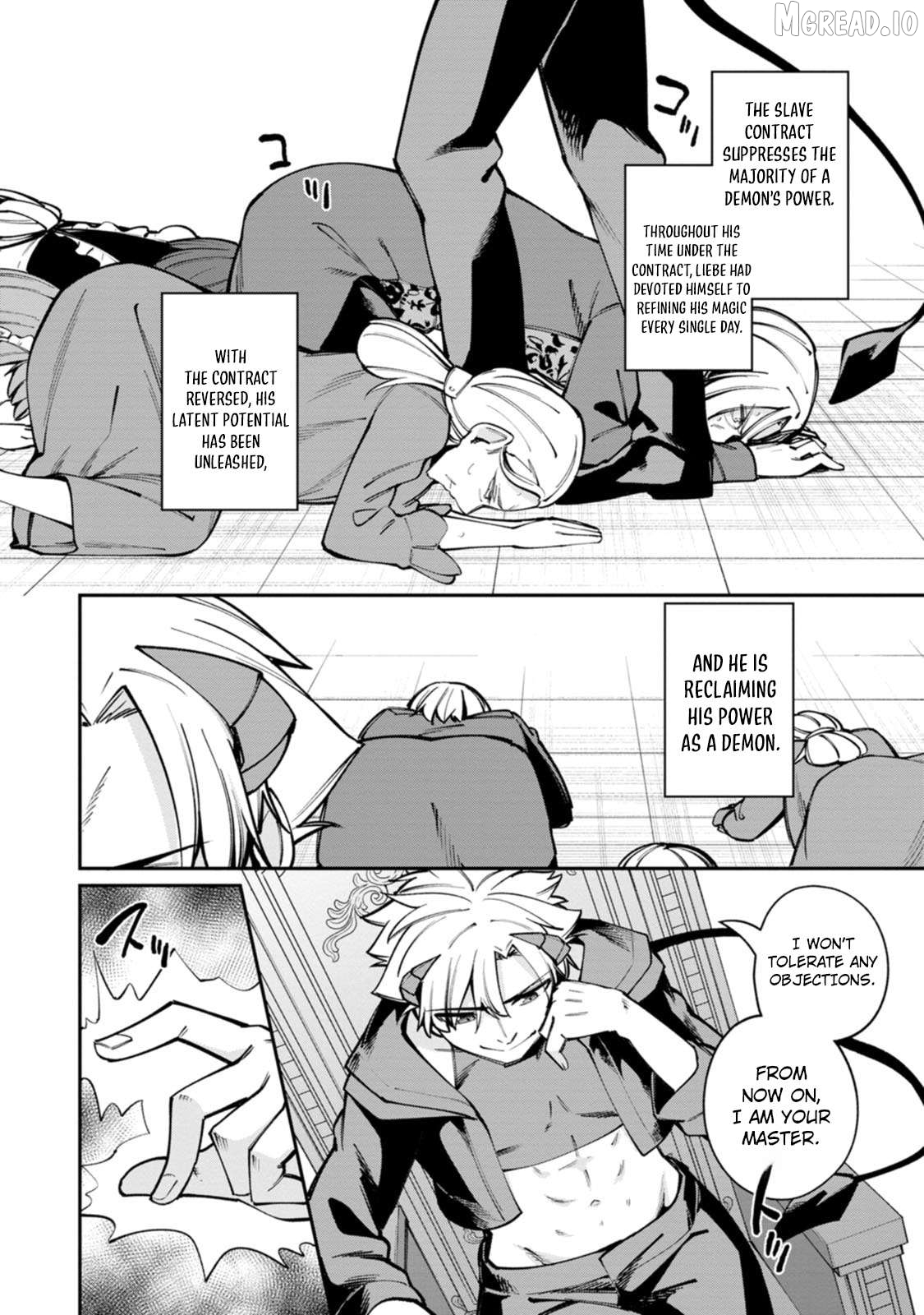 Dorei Gaeshi no Hangyaku Maou ~Saijaku Shuzoku no Akuma ga Kindan Harem wo Kizuku made~ Chapter 3 - page 5