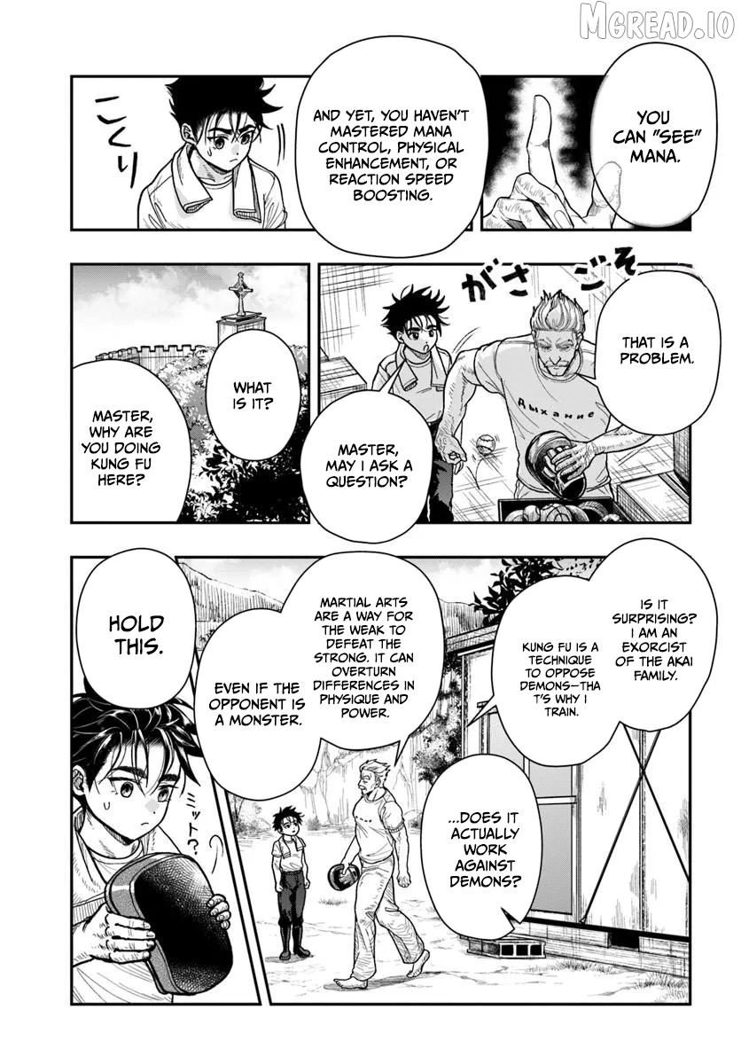 Doryoku Muso no Tensei Exorcist Chapter 3 - page 10