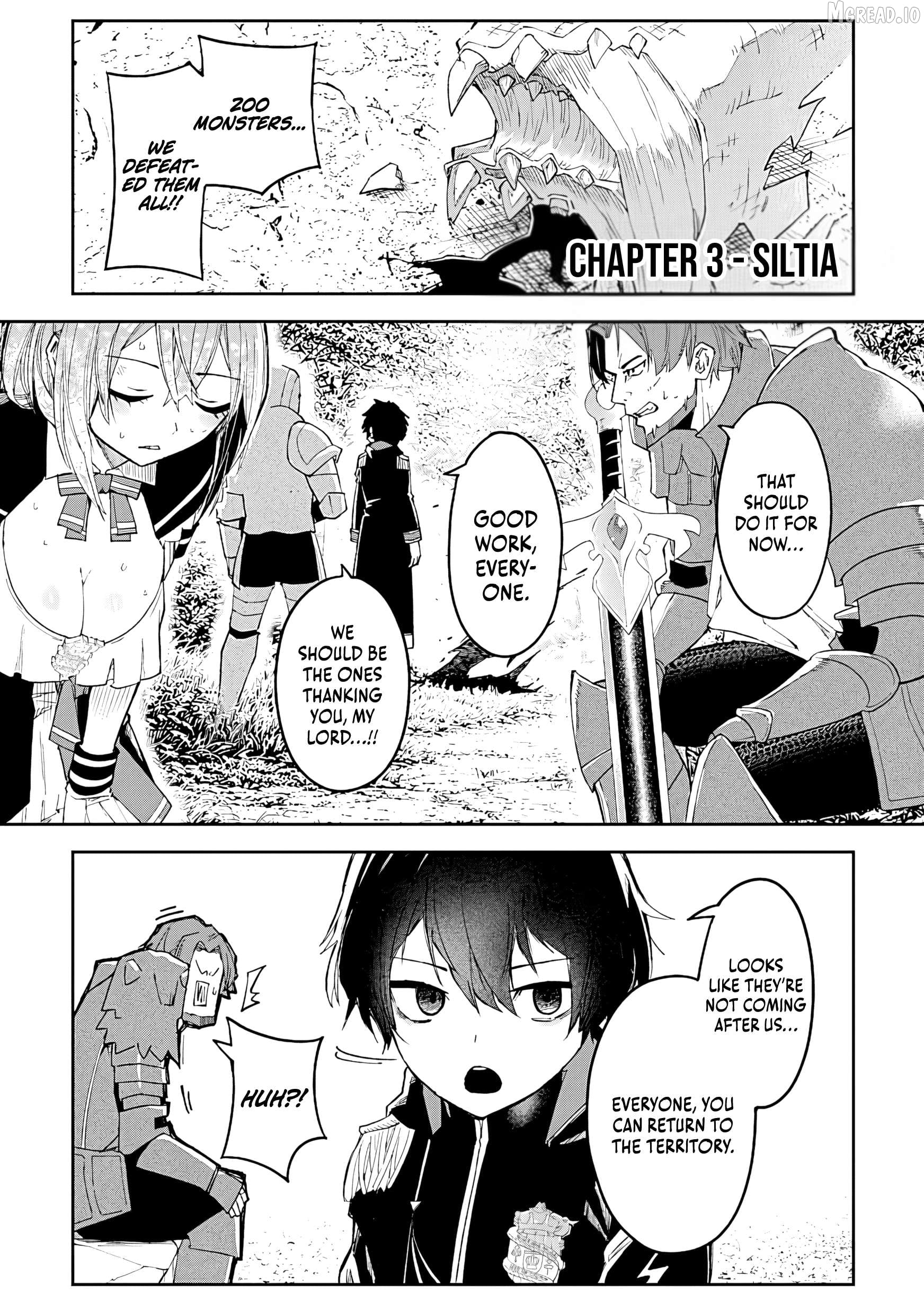 I Reincarnated as a Villainous Noble With the Calamitous-Level Skill Gluttony Demon King, but I Don't Want to Be Executed, so I Hide My Skills and Work Hard Chapter 3 - page 2