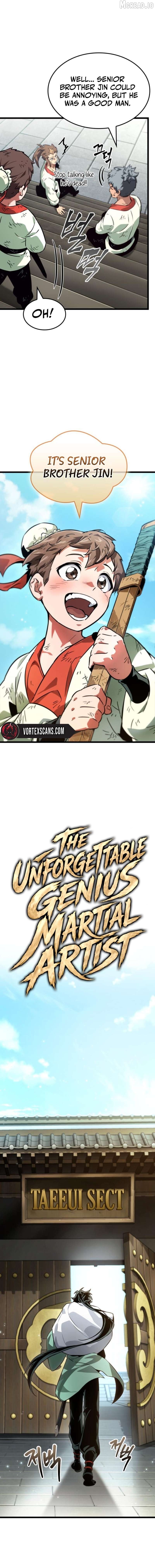 The Unforgettable Genius Martial Artist Chapter 6 - page 3