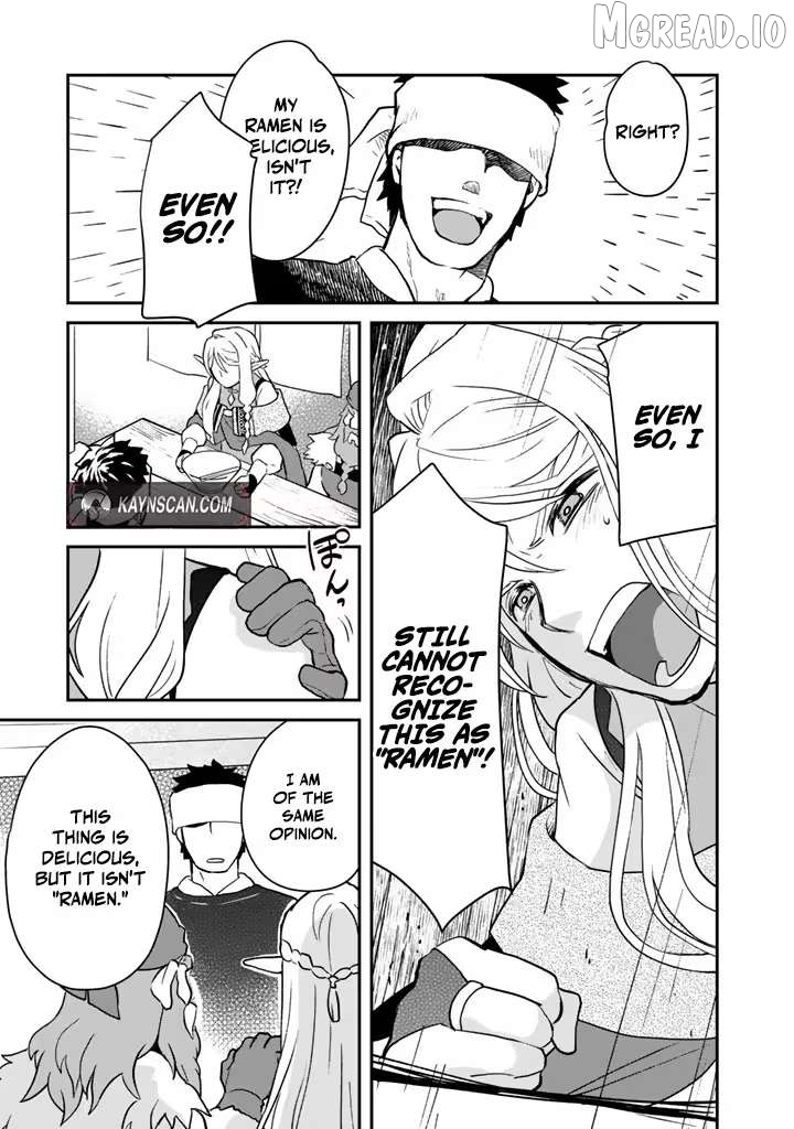 Isekai Ramen Yatai Elf no Shokutsuu wa Ramen ga Tabetai Chapter 5 - page 9