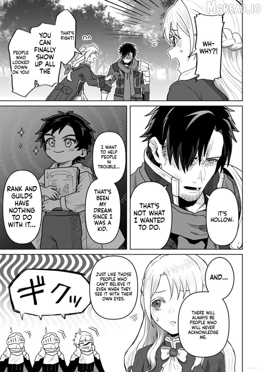 Saiteihen no Ossan Boukensha. Guild wo Tsuihou Sareru Tokoro de Ima made no Doryoku ga Mukuware, Kyuu ni Saikyou Skill "Mujouken Shouri" wo Eru Chapter 2 - page 32