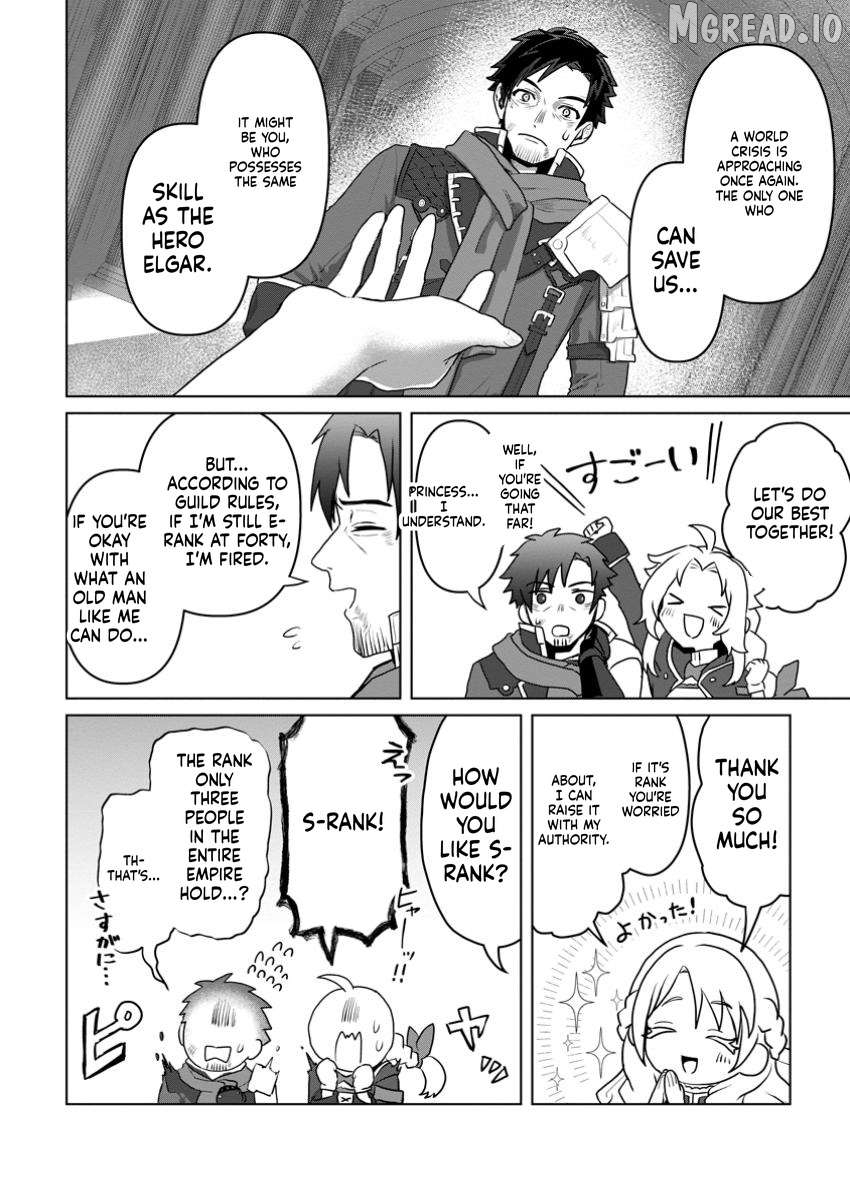 Saiteihen no Ossan Boukensha. Guild wo Tsuihou Sareru Tokoro de Ima made no Doryoku ga Mukuware, Kyuu ni Saikyou Skill "Mujouken Shouri" wo Eru Chapter 2 - page 9