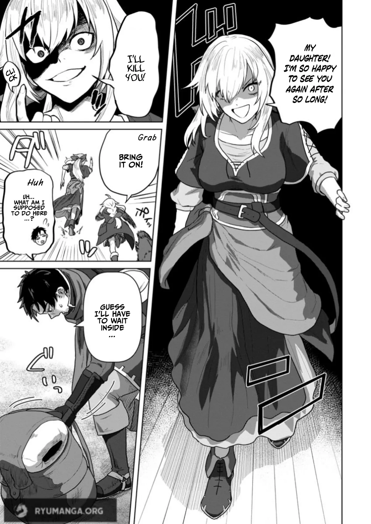 Saiteihen no Ossan Boukensha. Guild wo Tsuihou Sareru Tokoro de Ima made no Doryoku ga Mukuware, Kyuu ni Saikyou Skill "Mujouken Shouri" wo Eru Chapter 3.1 - page 9