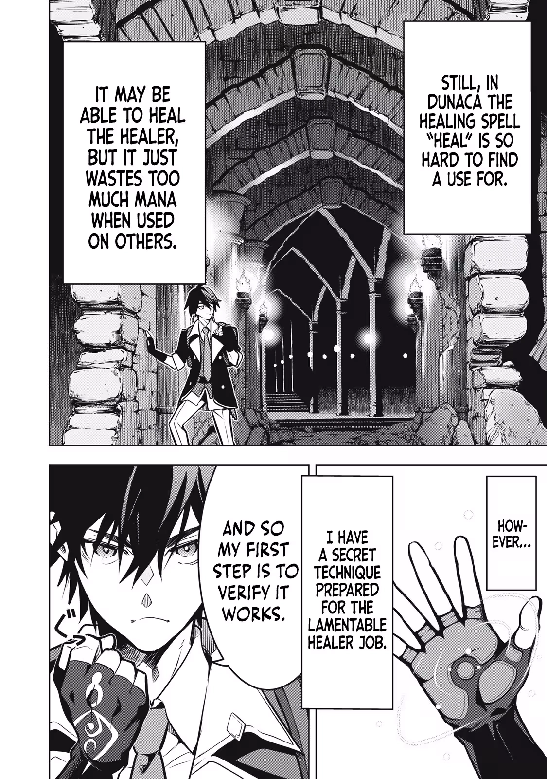 The Academy's Strongest Mob Healer ~ I Reincarnated as a Mob in a Death Game World, Got the Terrible Draw of "Healer" As My Job, and Became the Strongest Using My Knowledge of the Game Chapter 1.2 - page 16