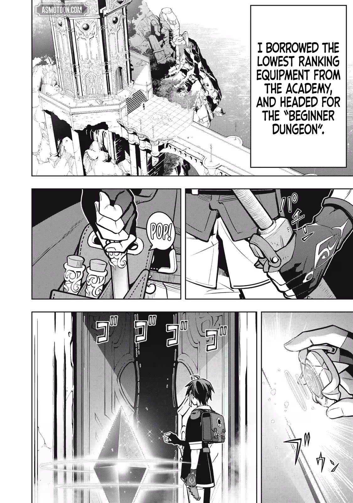 The Academy's Strongest Mob Healer ~ I Reincarnated as a Mob in a Death Game World, Got the Terrible Draw of "Healer" As My Job, and Became the Strongest Using My Knowledge of the Game Chapter 1.2 - page 2