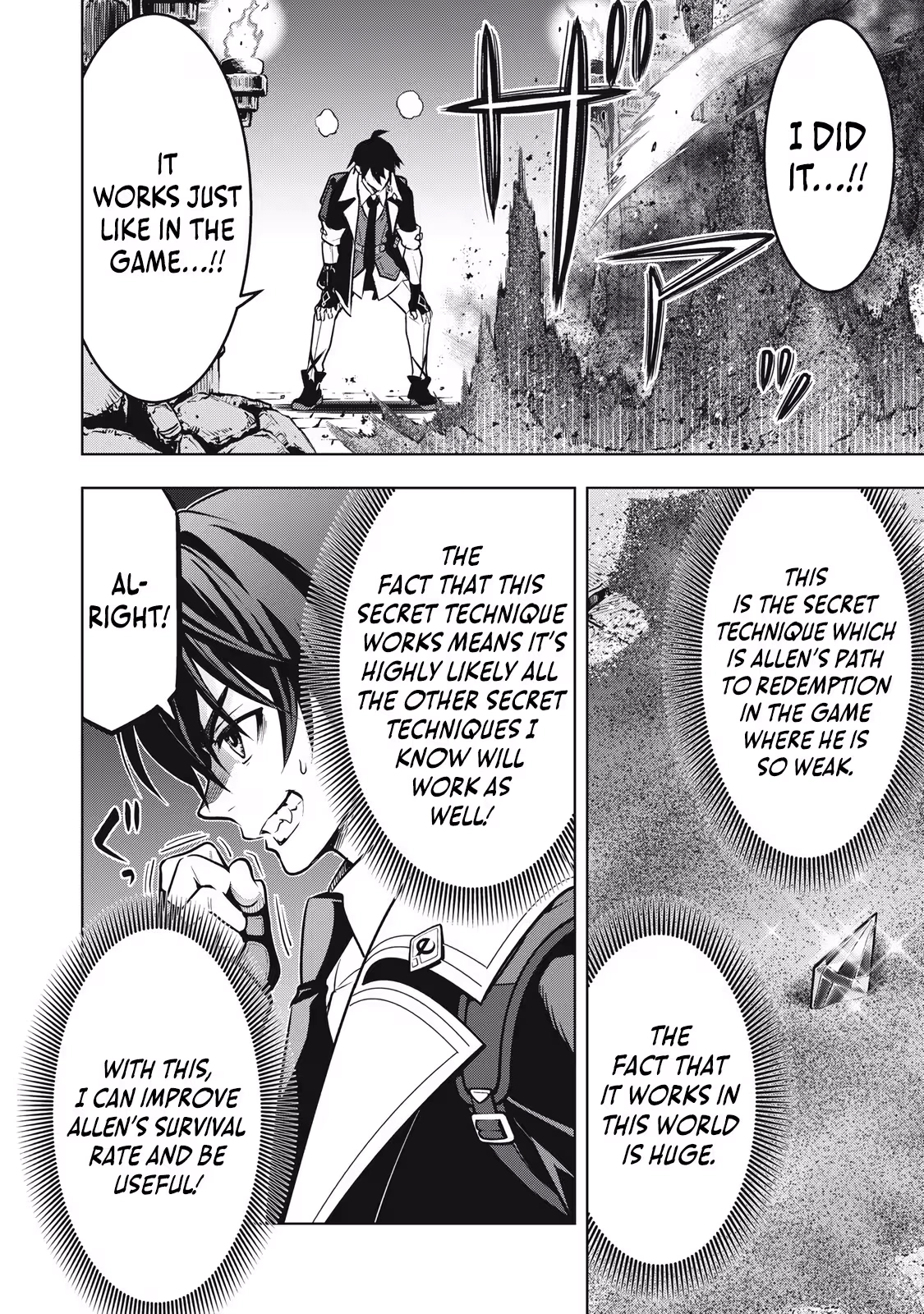 The Academy's Strongest Mob Healer ~ I Reincarnated as a Mob in a Death Game World, Got the Terrible Draw of "Healer" As My Job, and Became the Strongest Using My Knowledge of the Game Chapter 1.2 - page 24