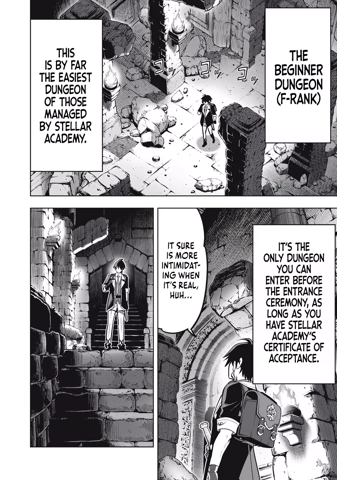 The Academy's Strongest Mob Healer ~ I Reincarnated as a Mob in a Death Game World, Got the Terrible Draw of "Healer" As My Job, and Became the Strongest Using My Knowledge of the Game Chapter 1.2 - page 4