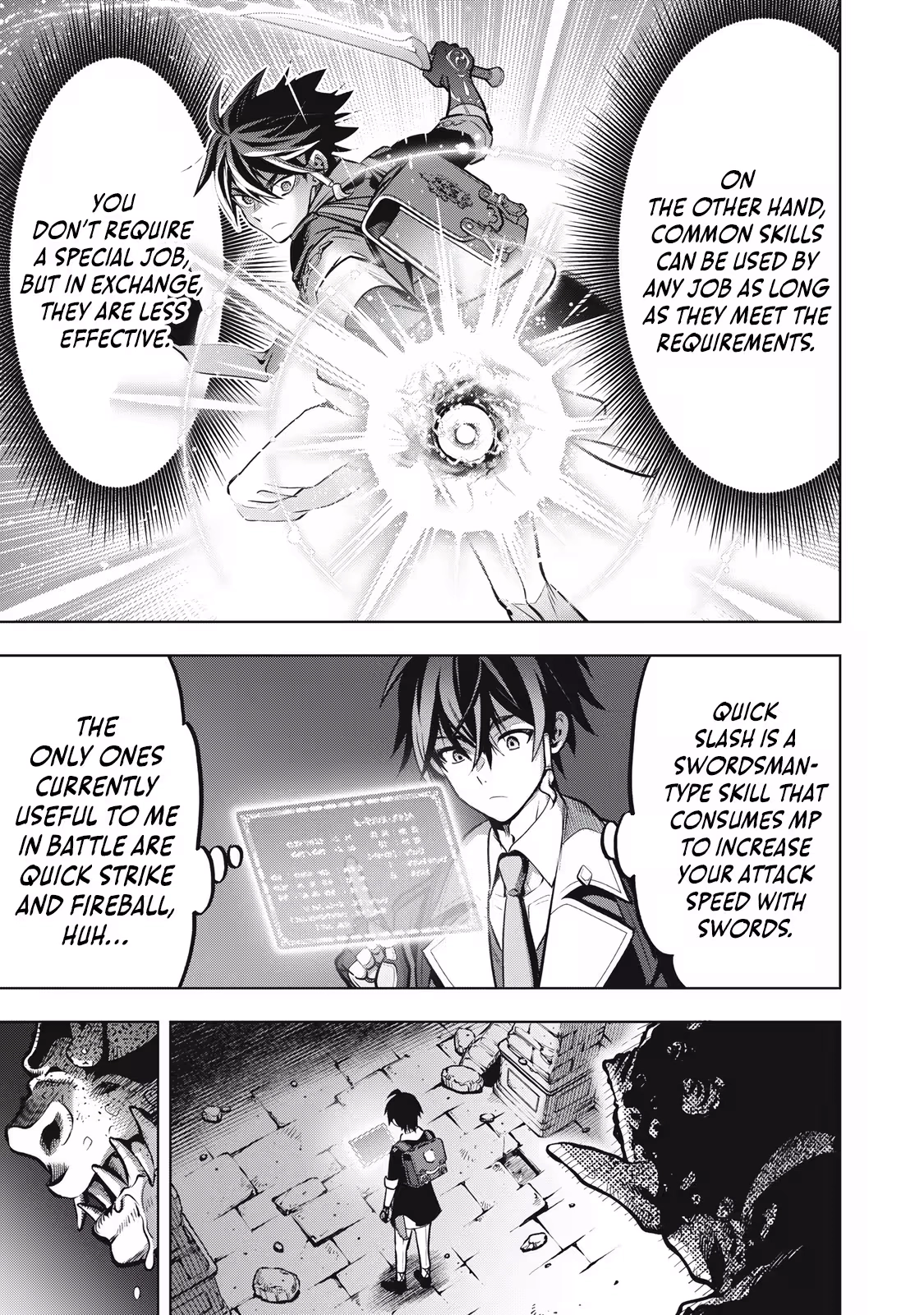 The Academy's Strongest Mob Healer ~ I Reincarnated as a Mob in a Death Game World, Got the Terrible Draw of "Healer" As My Job, and Became the Strongest Using My Knowledge of the Game Chapter 1.2 - page 7