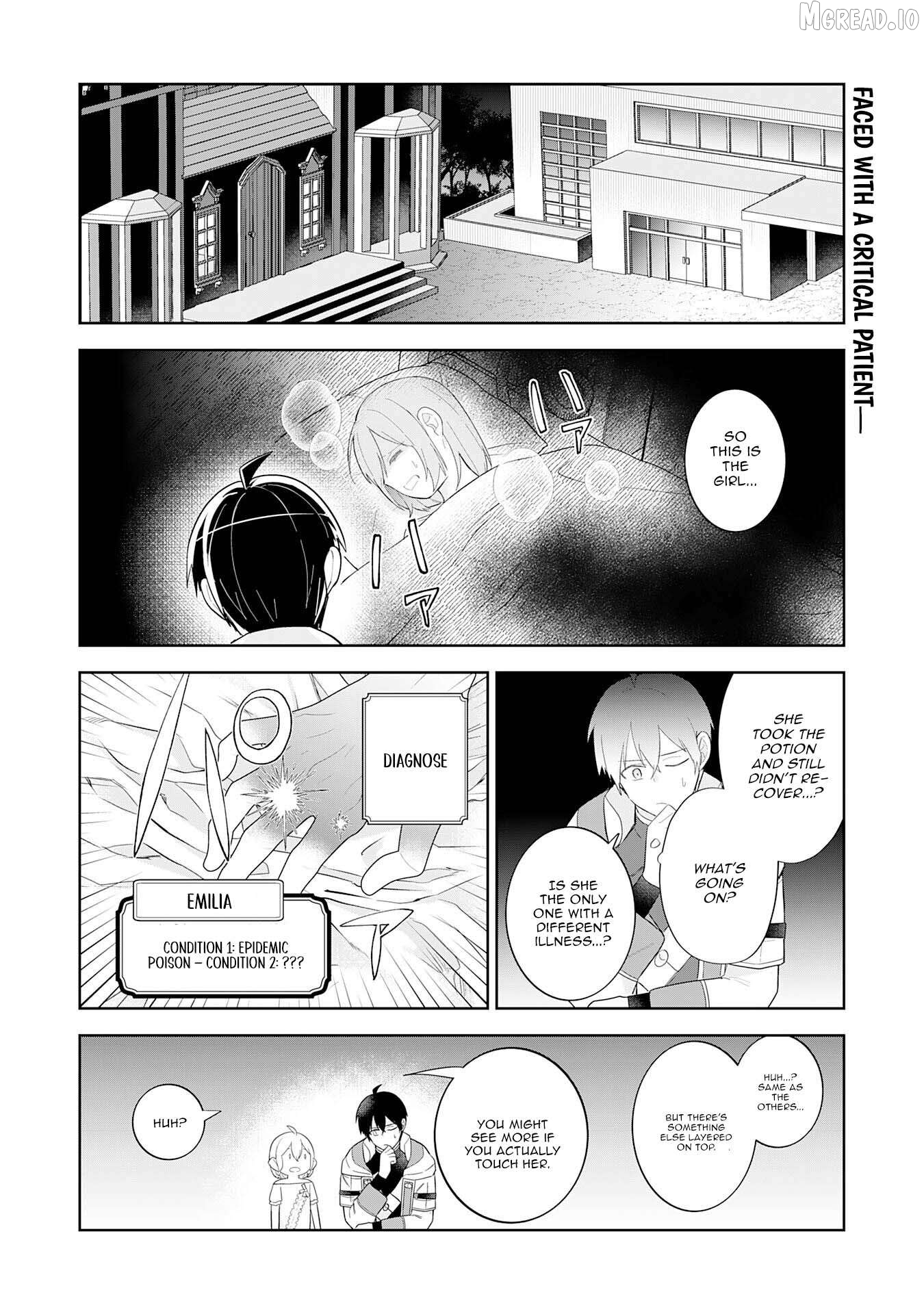 Saikyou Chiyushi no Techigai Slow Life ~"Shiro Mahou" ga Tsukaenai to Tsuihousareta kedo, Kawari no "Shiro Mahou" ga Muteki deshita~ Chapter 8 - page 2