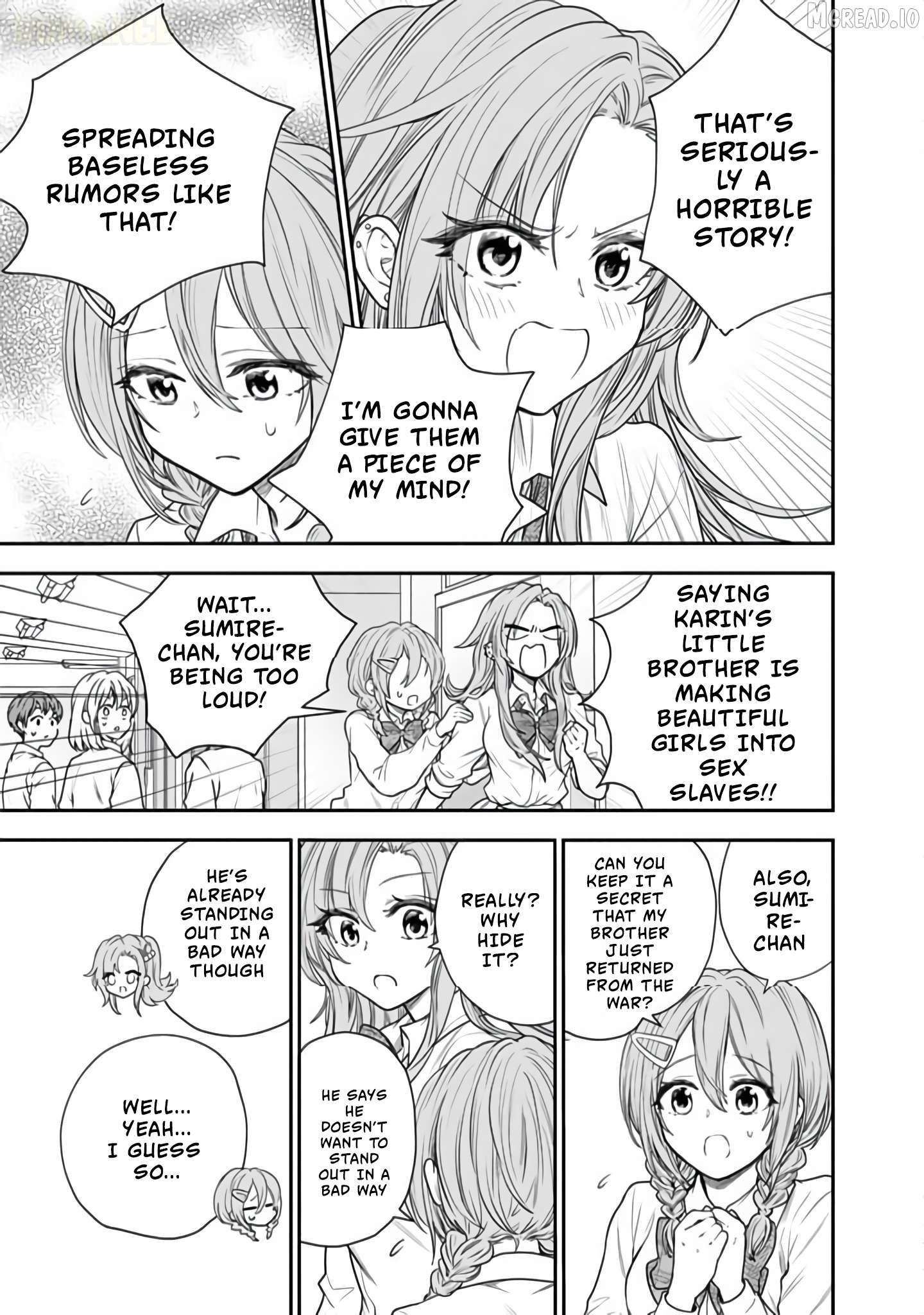 Senchi Kara Kaette kita Takashi-kun. Futsuu ni Koukou Seikatsu wo Okuritai Chapter 13 - page 4