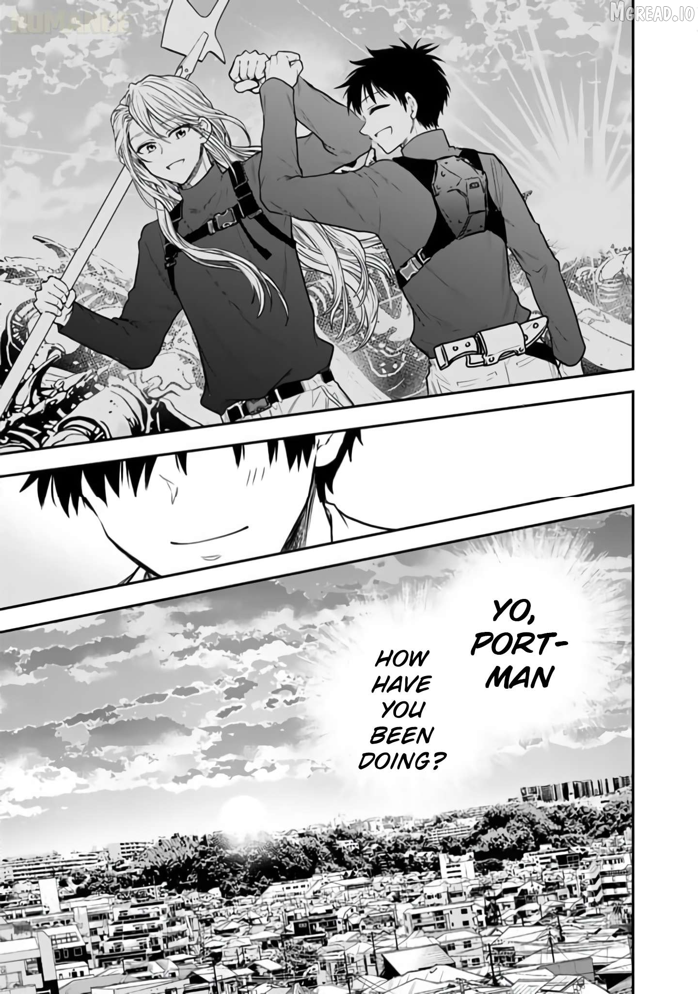 Senchi Kara Kaette kita Takashi-kun. Futsuu ni Koukou Seikatsu wo Okuritai Chapter 14 - page 6