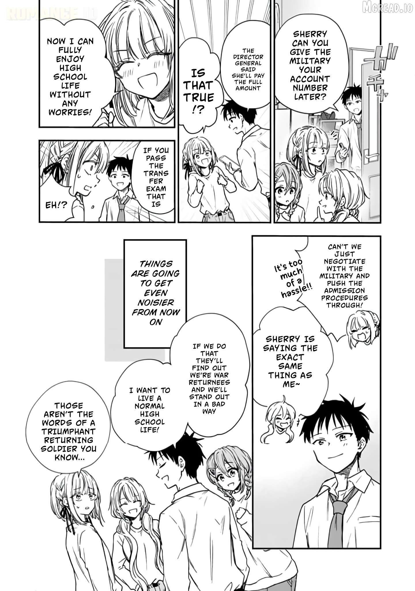 Senchi Kara Kaette kita Takashi-kun. Futsuu ni Koukou Seikatsu wo Okuritai Chapter 7 - page 17