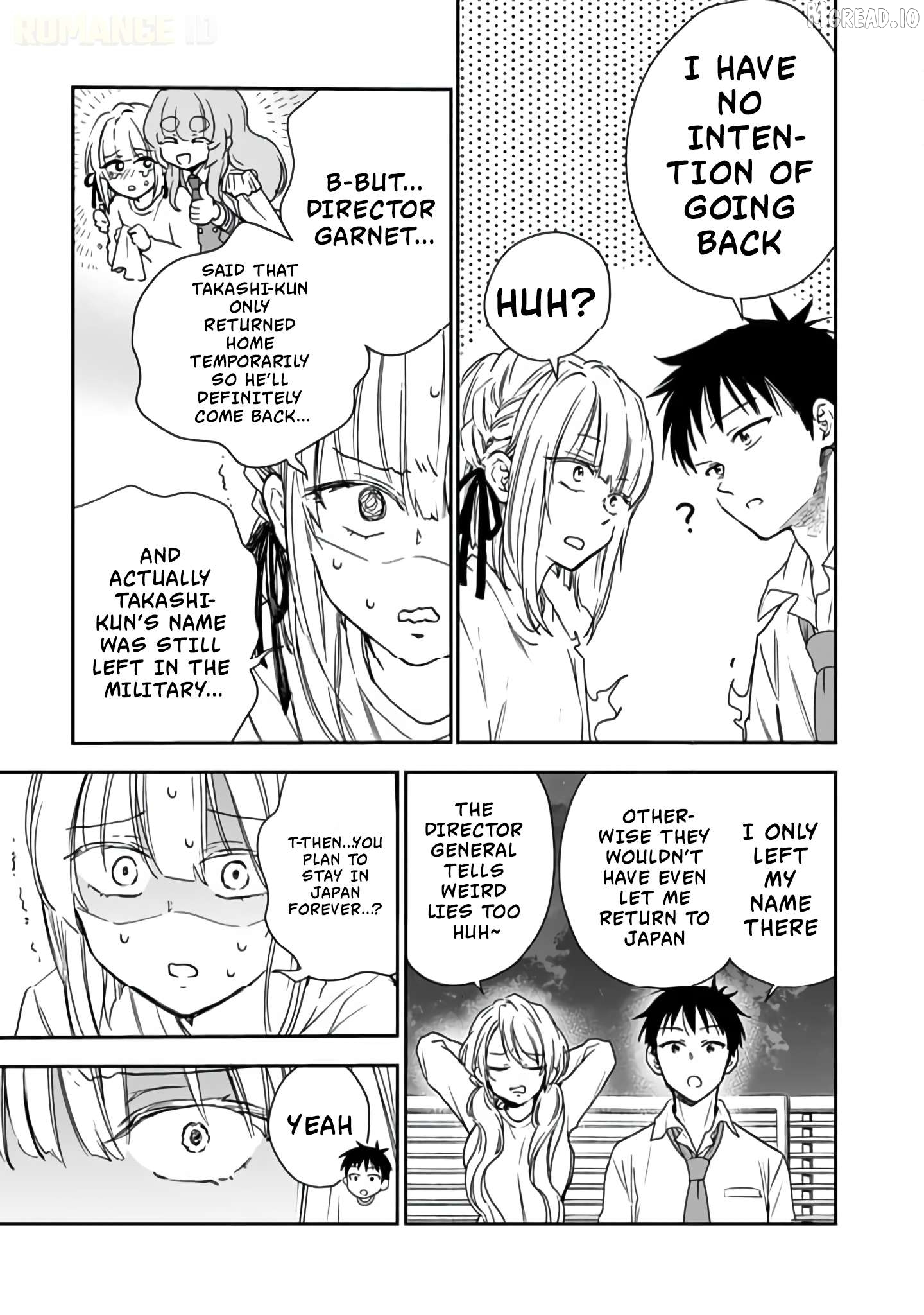 Senchi Kara Kaette kita Takashi-kun. Futsuu ni Koukou Seikatsu wo Okuritai Chapter 7 - page 8