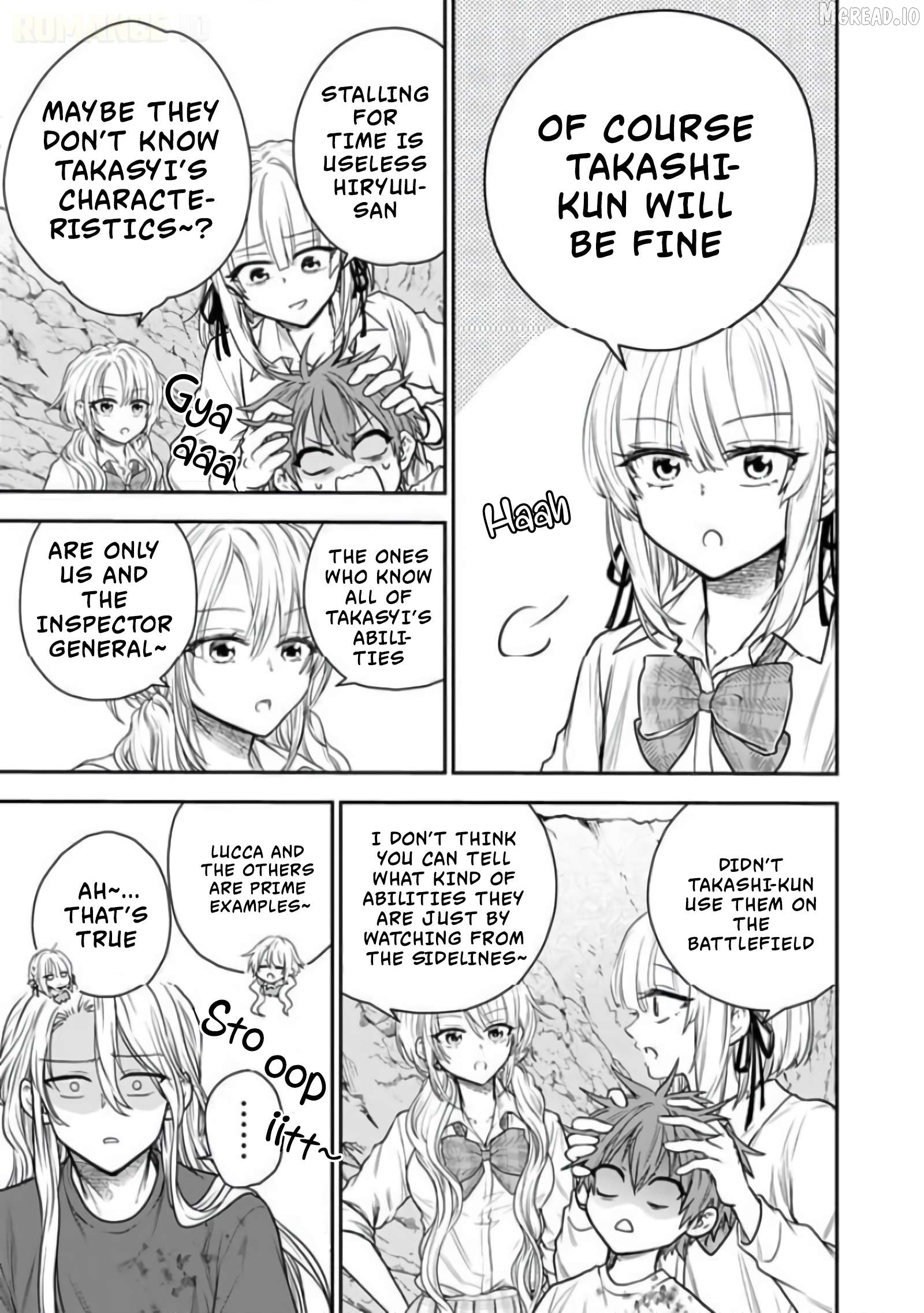 Senchi Kara Kaette kita Takashi-kun. Futsuu ni Koukou Seikatsu wo Okuritai Chapter 15 - page 16