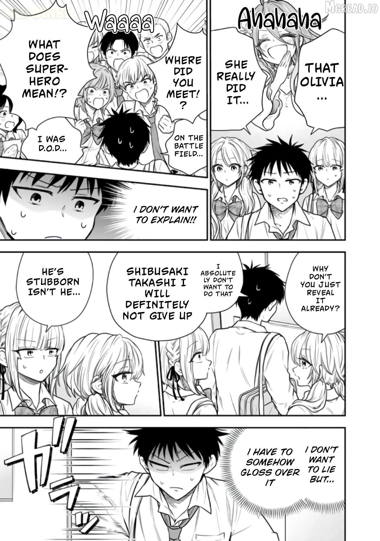 Senchi Kara Kaette kita Takashi-kun. Futsuu ni Koukou Seikatsu wo Okuritai Chapter 16 - page 14
